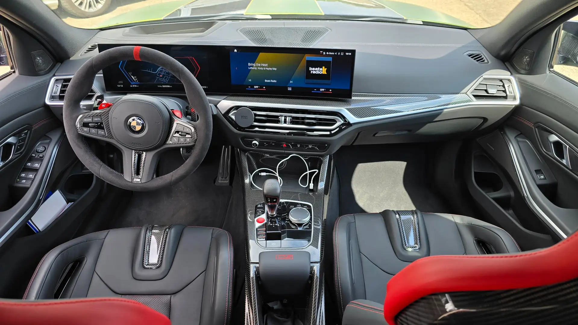 BMW M3 CS Carbon H&K Laser Driving Assistant Parkassist Noir - 2