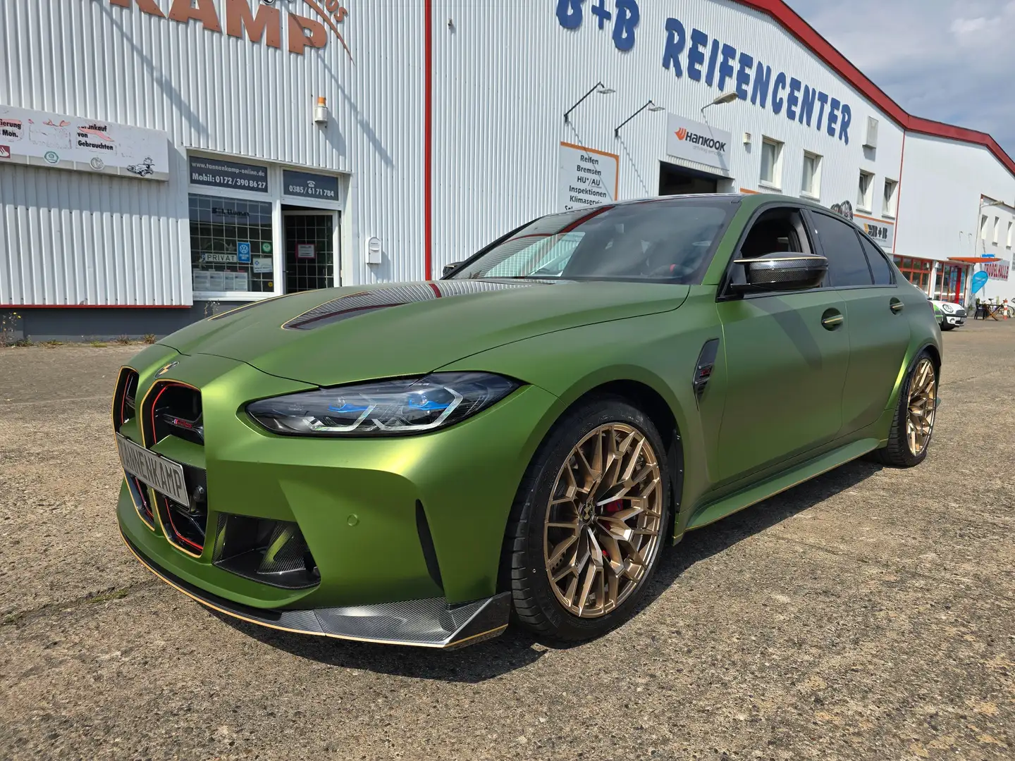 BMW M3 CS Carbon H&K Laser Driving Assistant Parkassist Noir - 1