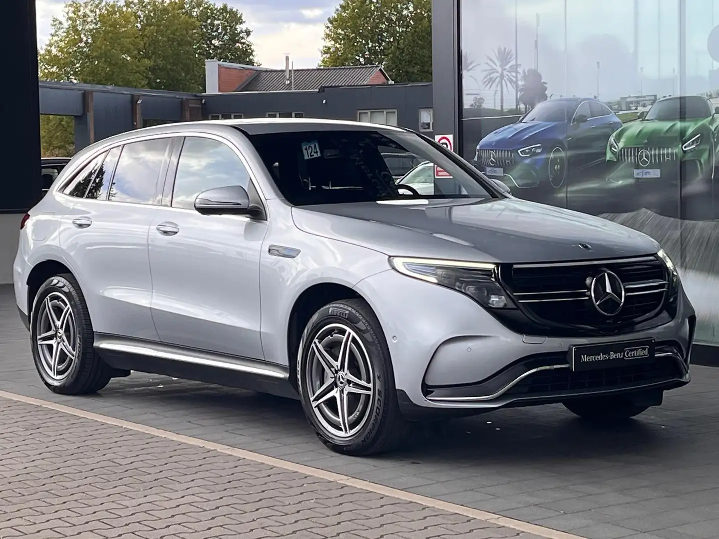 Mercedes-Benz EQC 400 4MATIC AMG Silber - 2