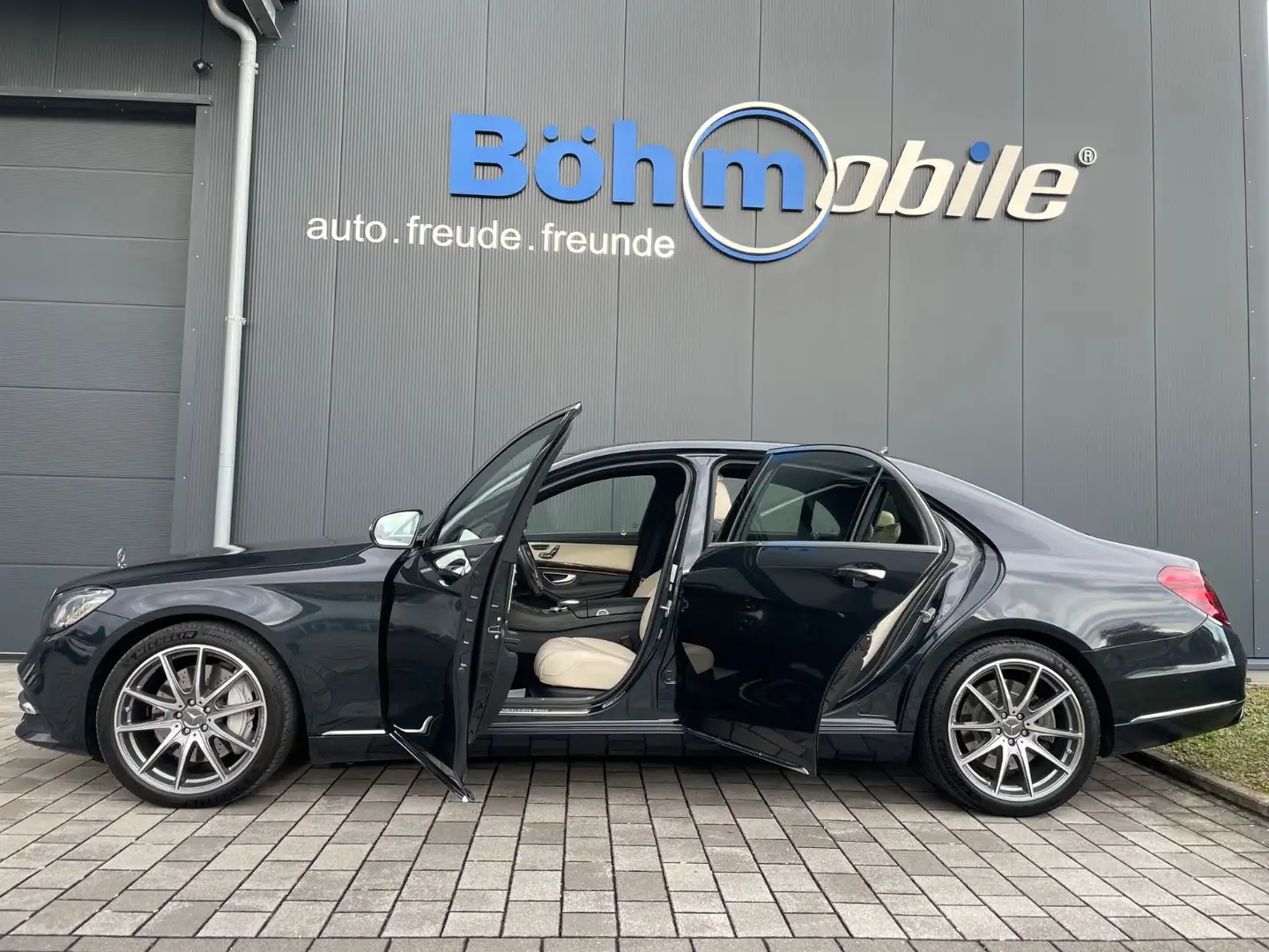 Mercedes-Benz S 560 L 4Matic/20"AMG/Service/AHK/STDH/Manufaktur Blau - 2
