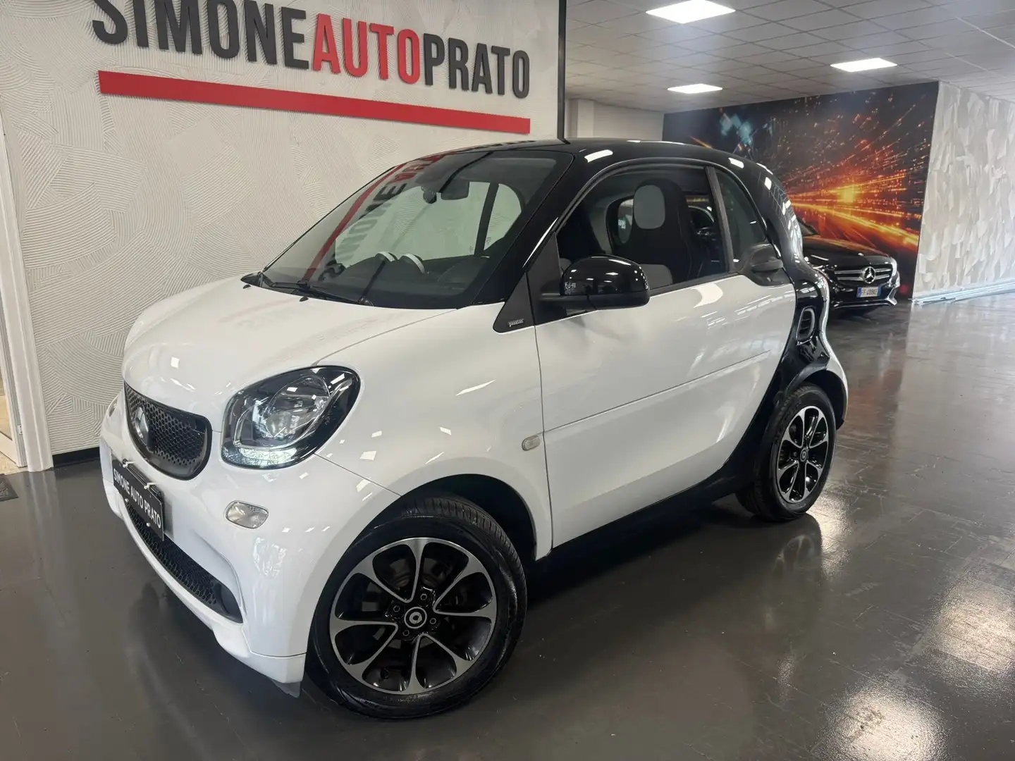 smart forTwo Fortwo III 2015 1.0 Prime 71cv twinamic Blanc - 2