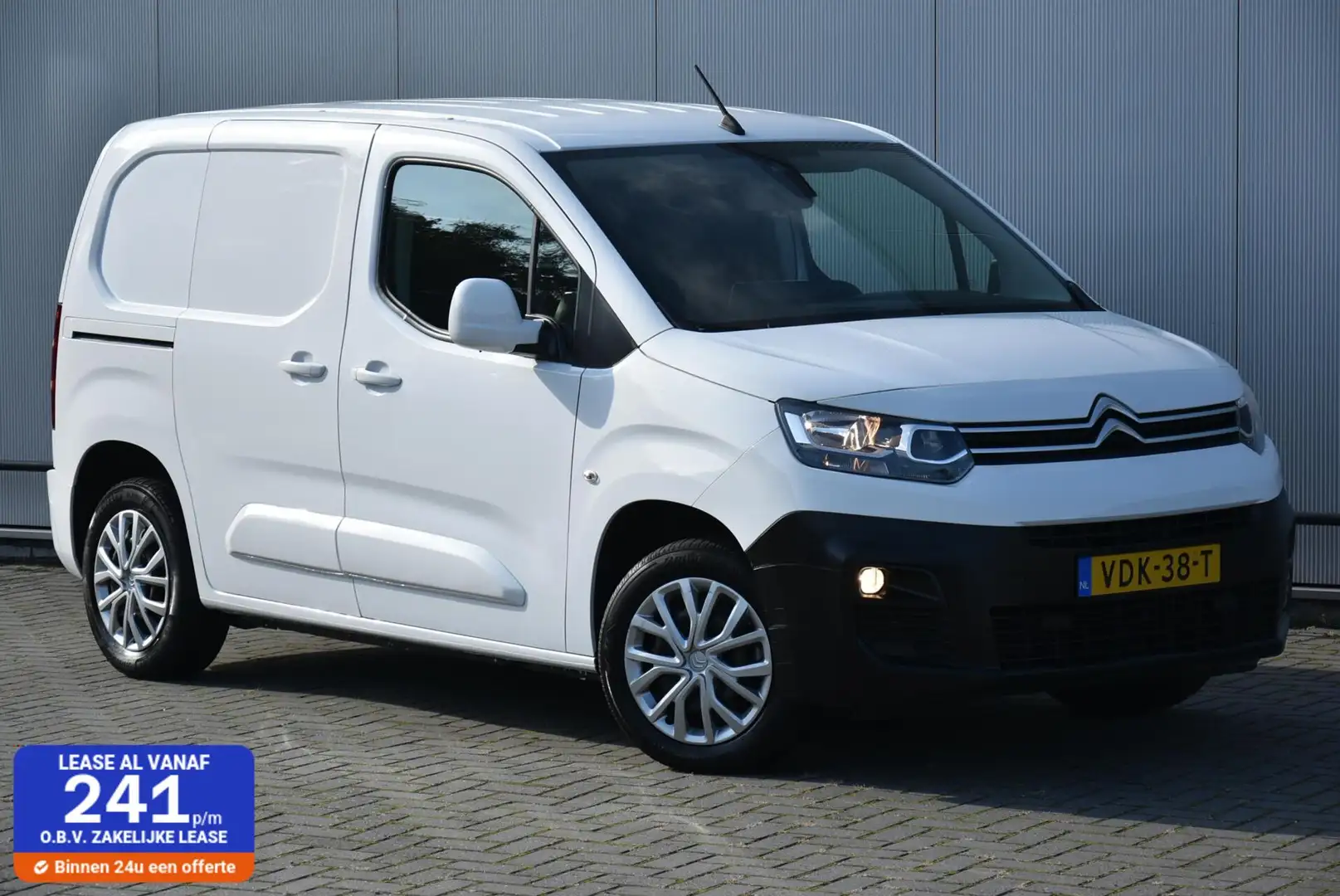 Citroen Berlingo 1.5 BlueHDI Airco Navi Cruise PDC 3 Sits E6 Blanco - 1