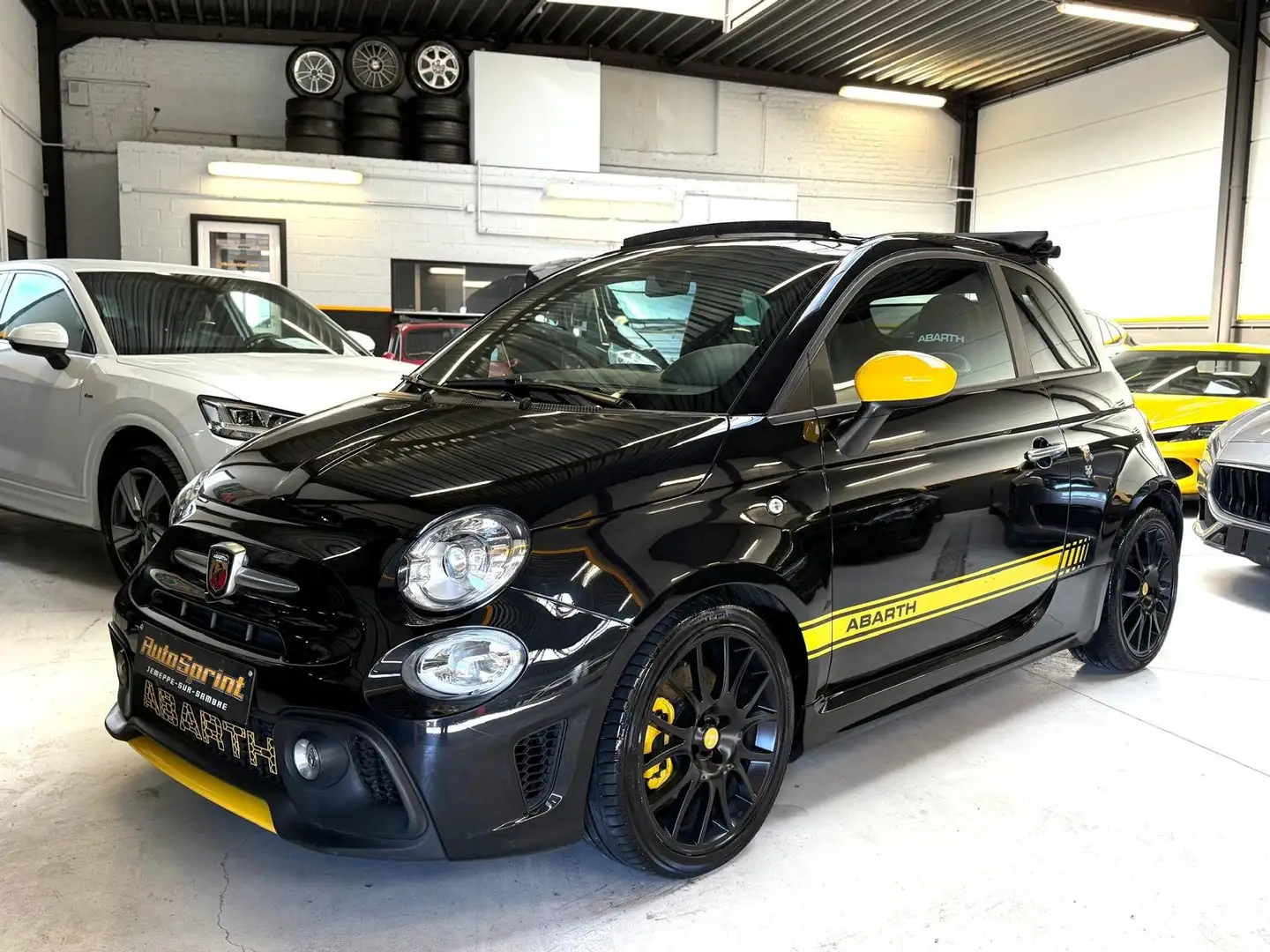Abarth 595 Pista **CABRIO **XENON **CUIR **SOUND SYSTEM** Negru - 2
