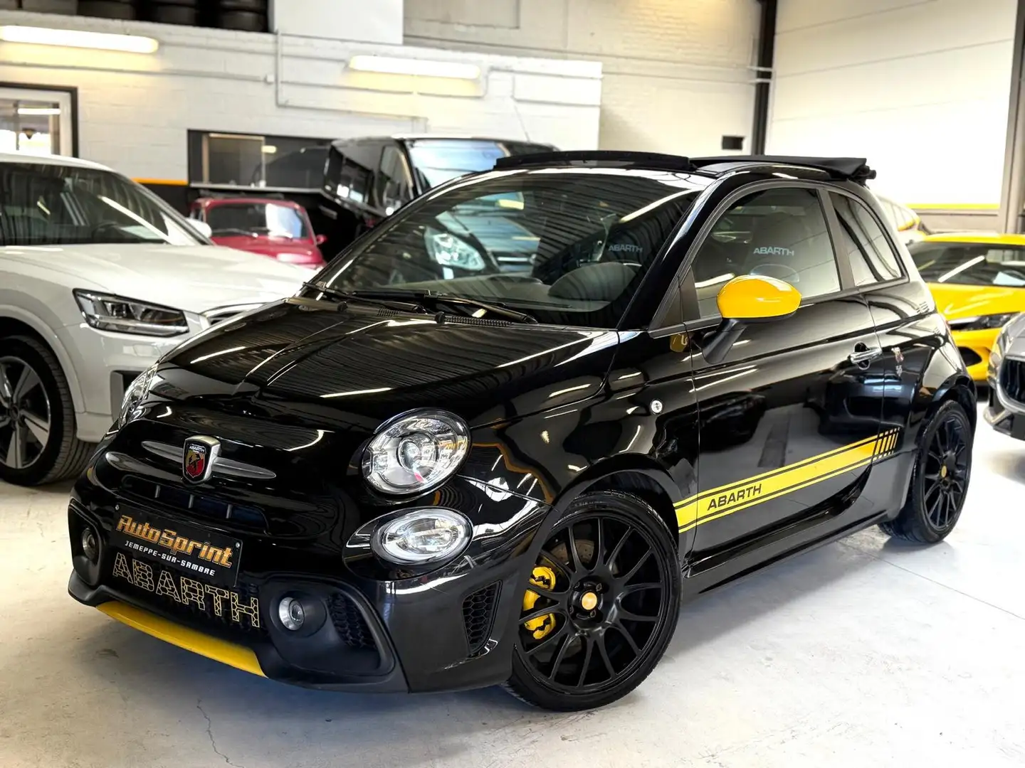 Abarth 595 Pista **CABRIO **XENON **CUIR **SOUND SYSTEM** Negru - 1