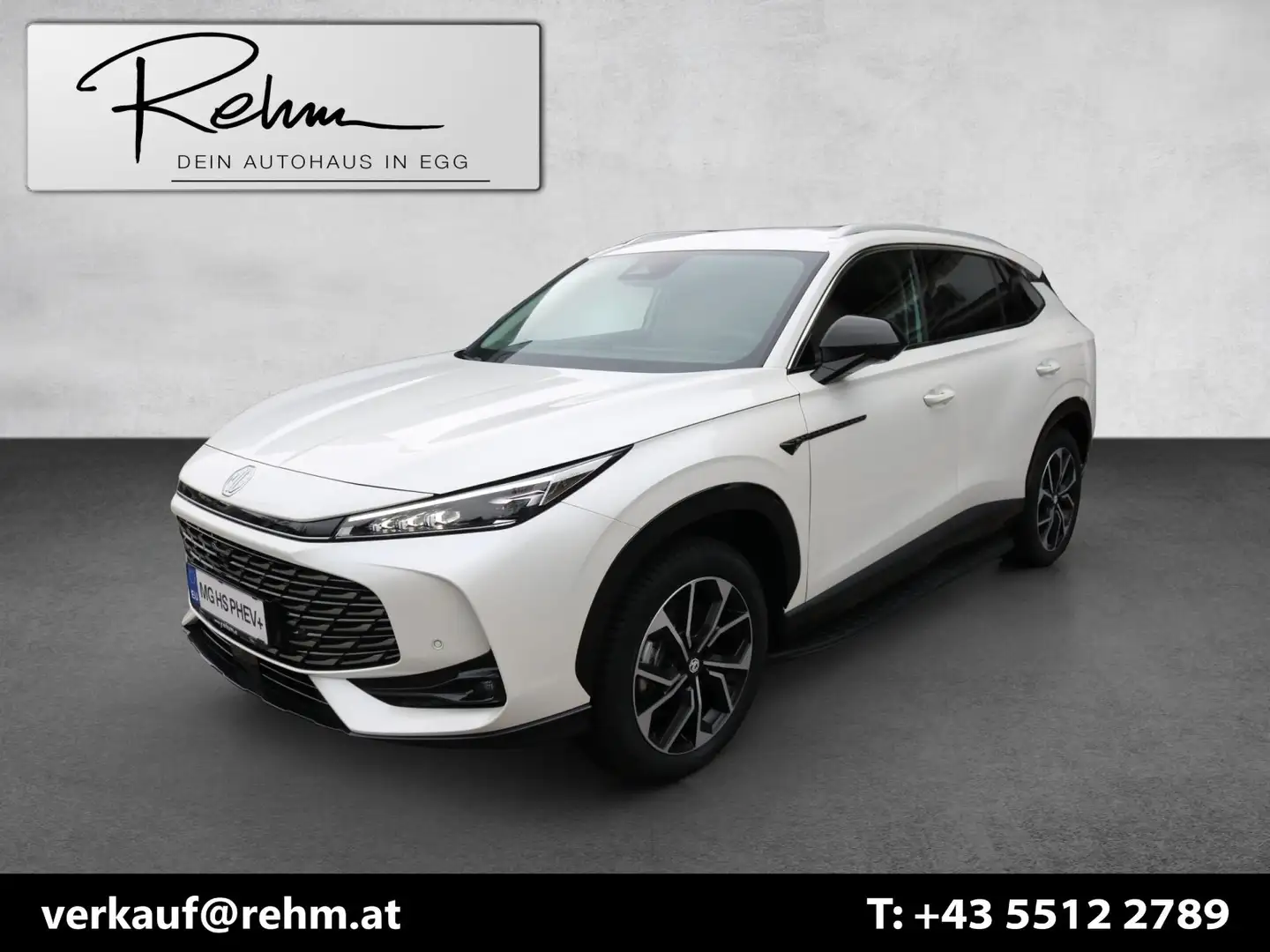 MG HS HS PHEV+ Luxury Aut. Leder Weiß - 1
