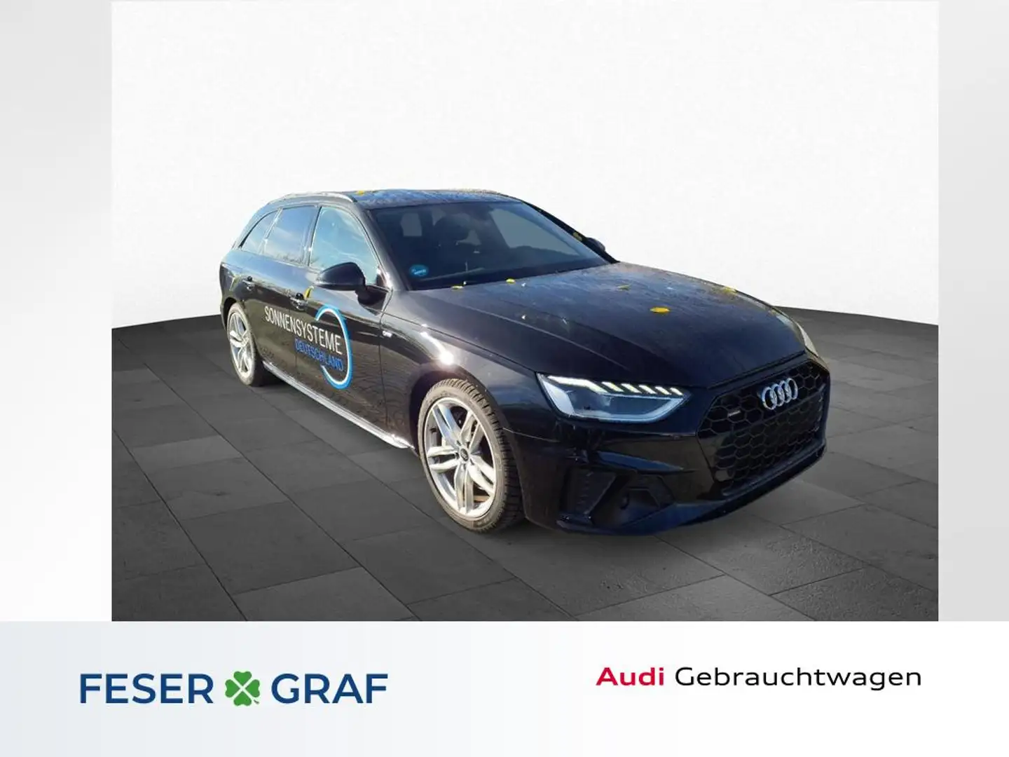 Audi A4 Avant S line 45TFSI qu./S line/LED/Navi+/AHK/Alcan Schwarz - 1