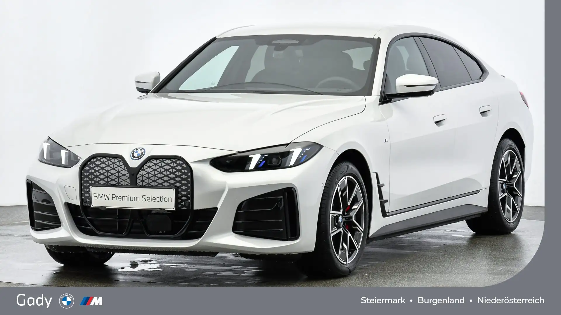 BMW i4 Gran Coupe eDrive35 M-Sportpaket Pro Weiß - 1