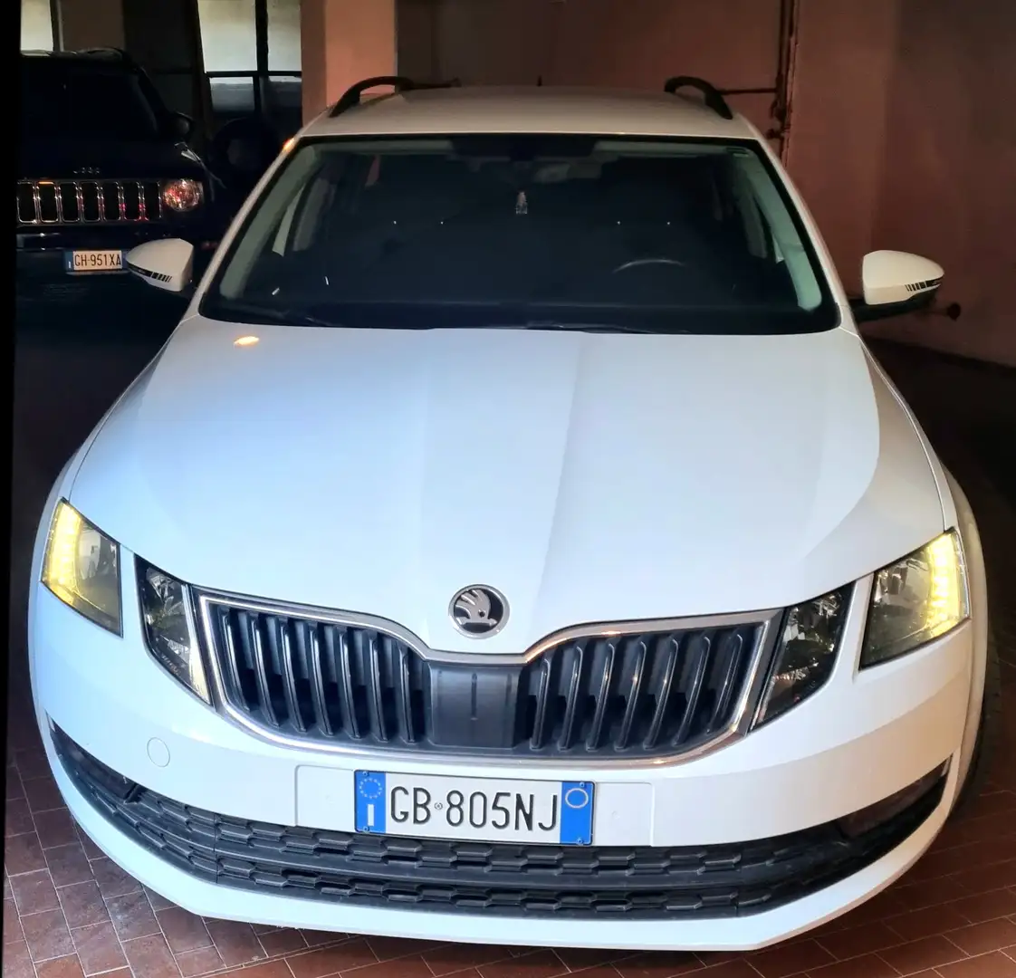 Skoda Octavia Octavia Wagon 1.6 tdi Executive 115cv Bianco - 2