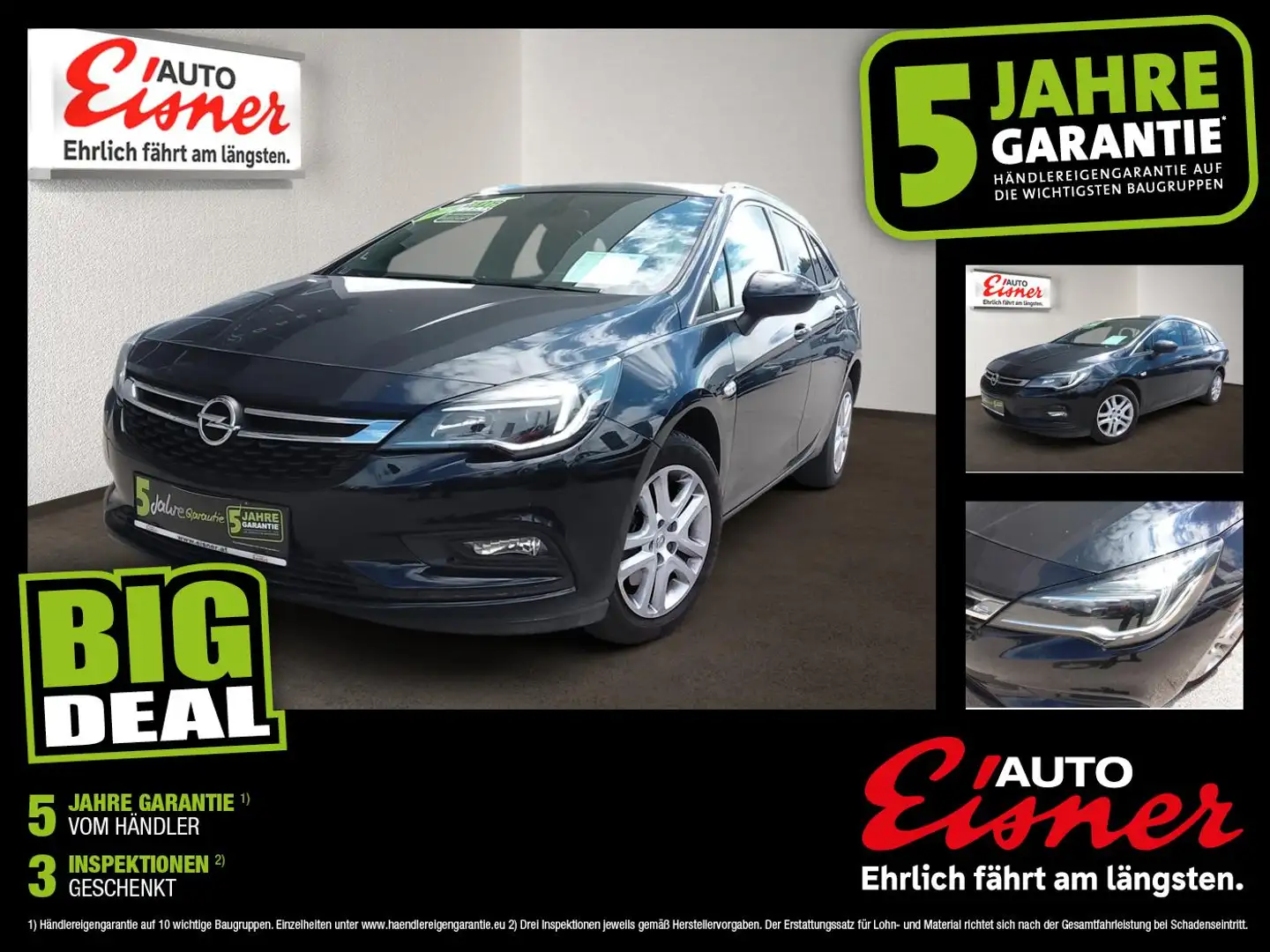 Opel Astra ST 1.6 CDTI DYNAMIC AUT. Top Modell ! Blau - 1