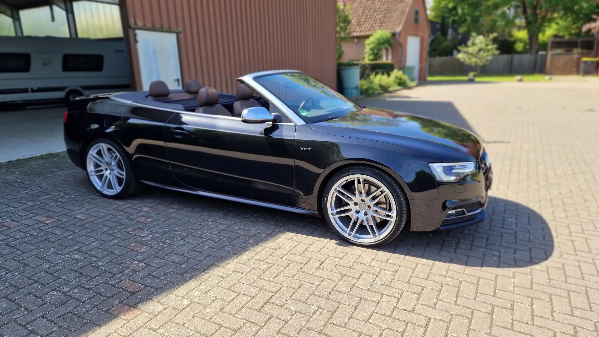 Audi S5 Cabrio S tronic Noir - 1
