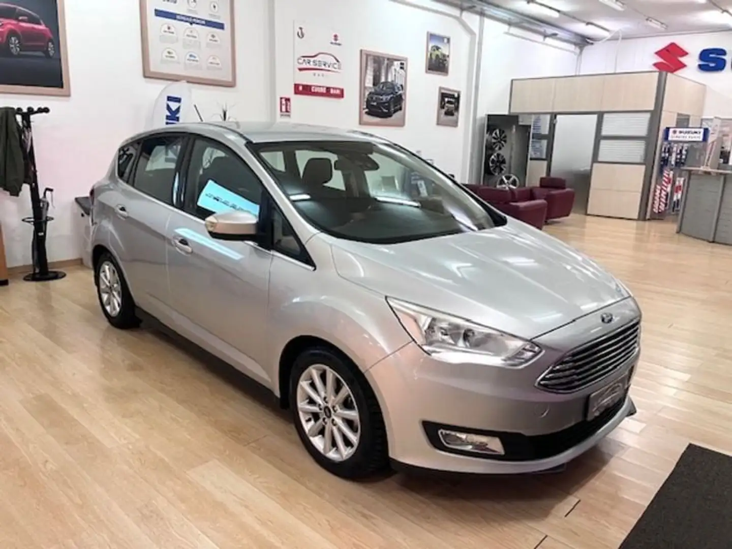 Ford C-Max 1.5 TDCi 120CV Start&Stop Titanium Plateado - 1