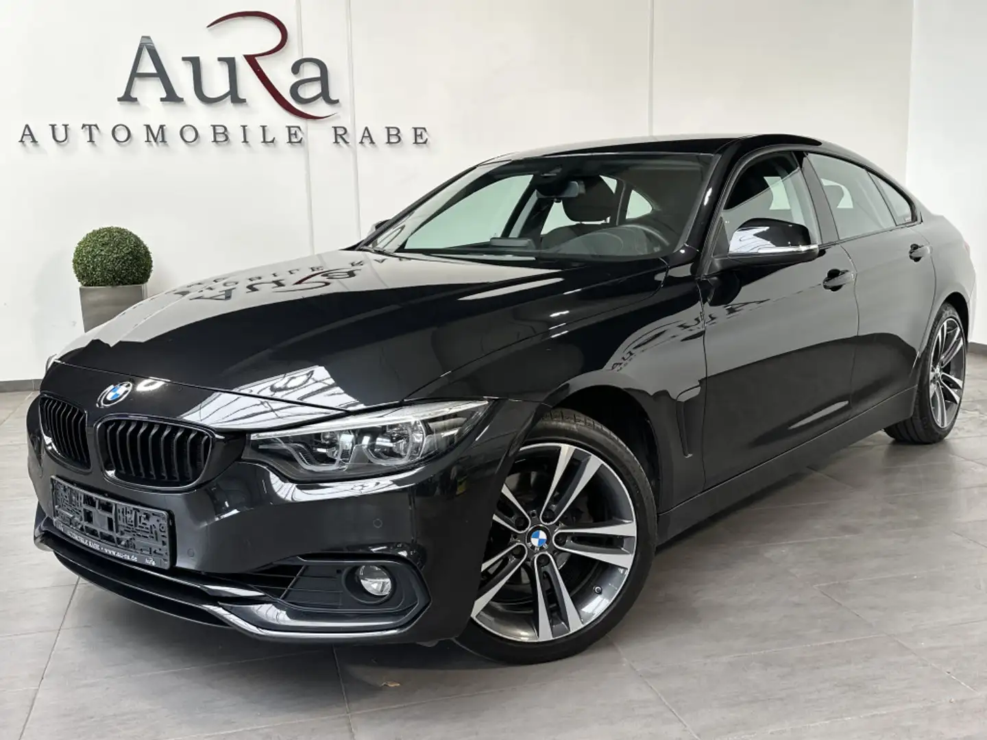 BMW 420 Sport-Line NAV+LED+HUD+HIFI+SHZ Black - 2