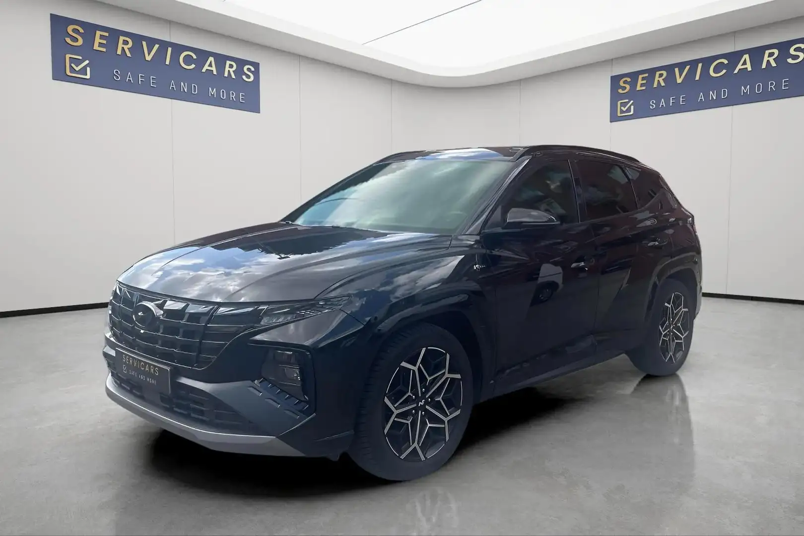 Hyundai TUCSON 1.6 CRDi MHEV Shine DCT Gris - 1