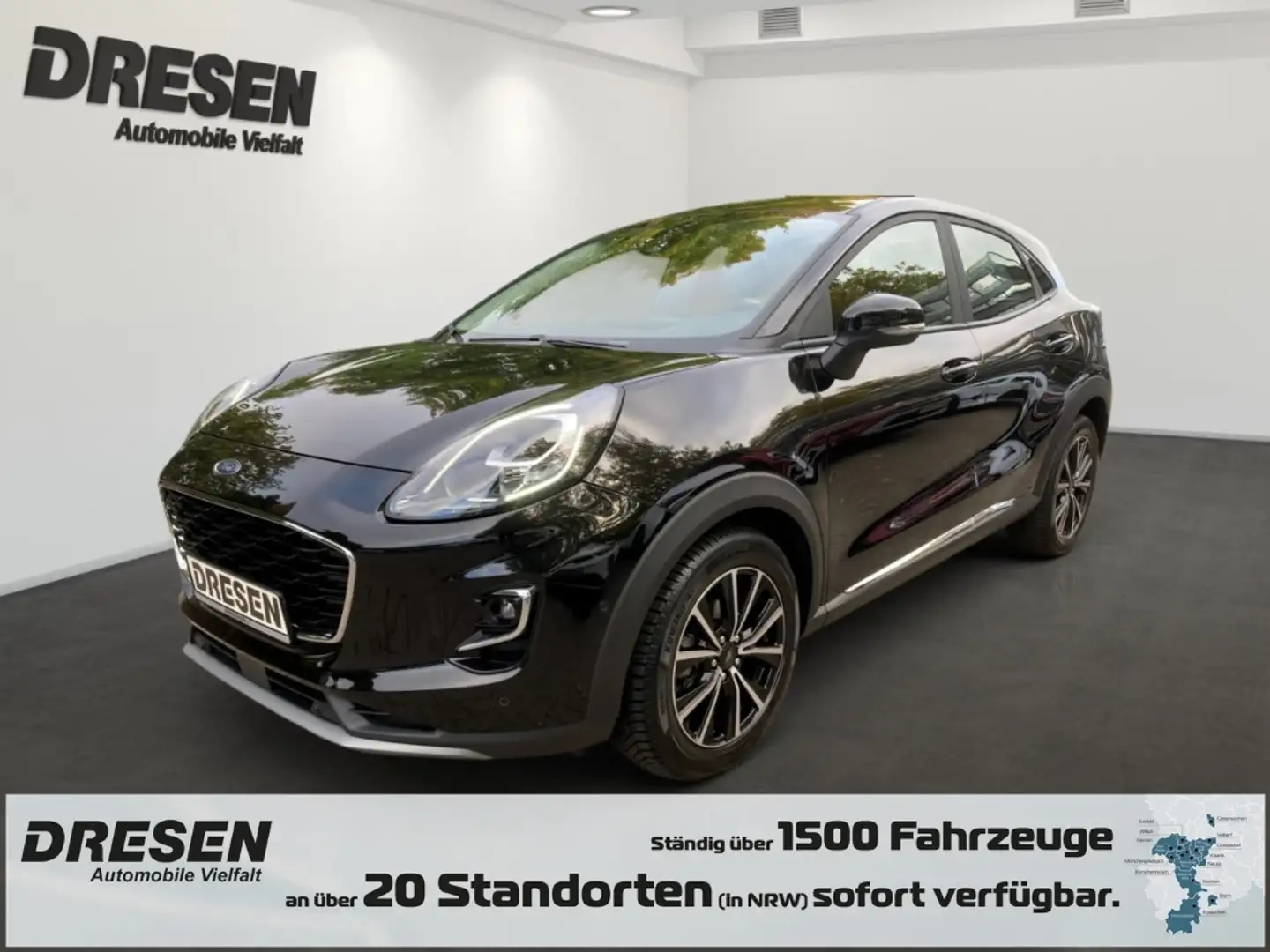 Ford Puma Titanium 1.0 EcoBoost LED*Kamera*PDC*EL.Heckklappe Noir - 1