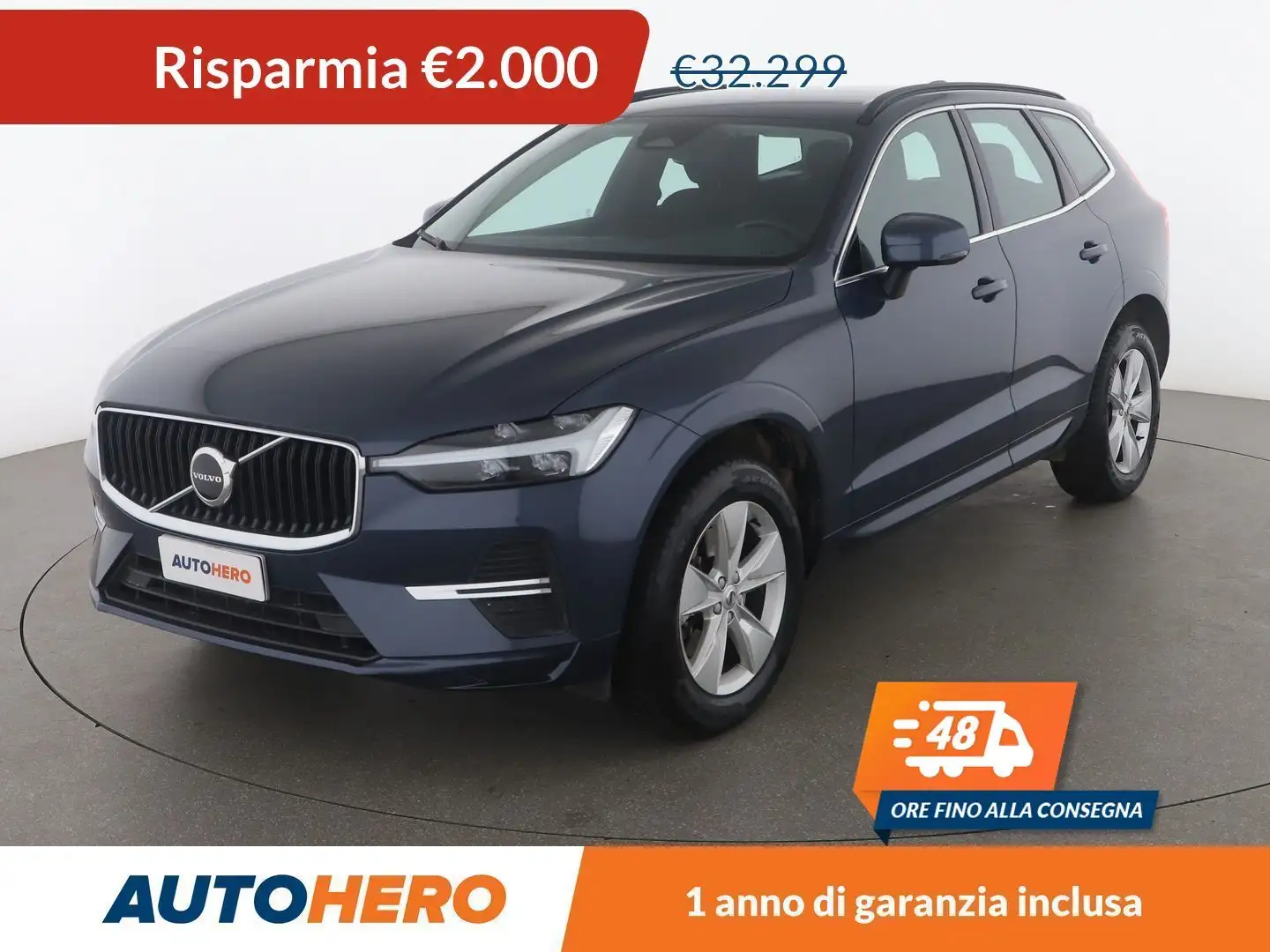 Volvo XC60 2.0 B4 Core Blu/Azzurro - 1