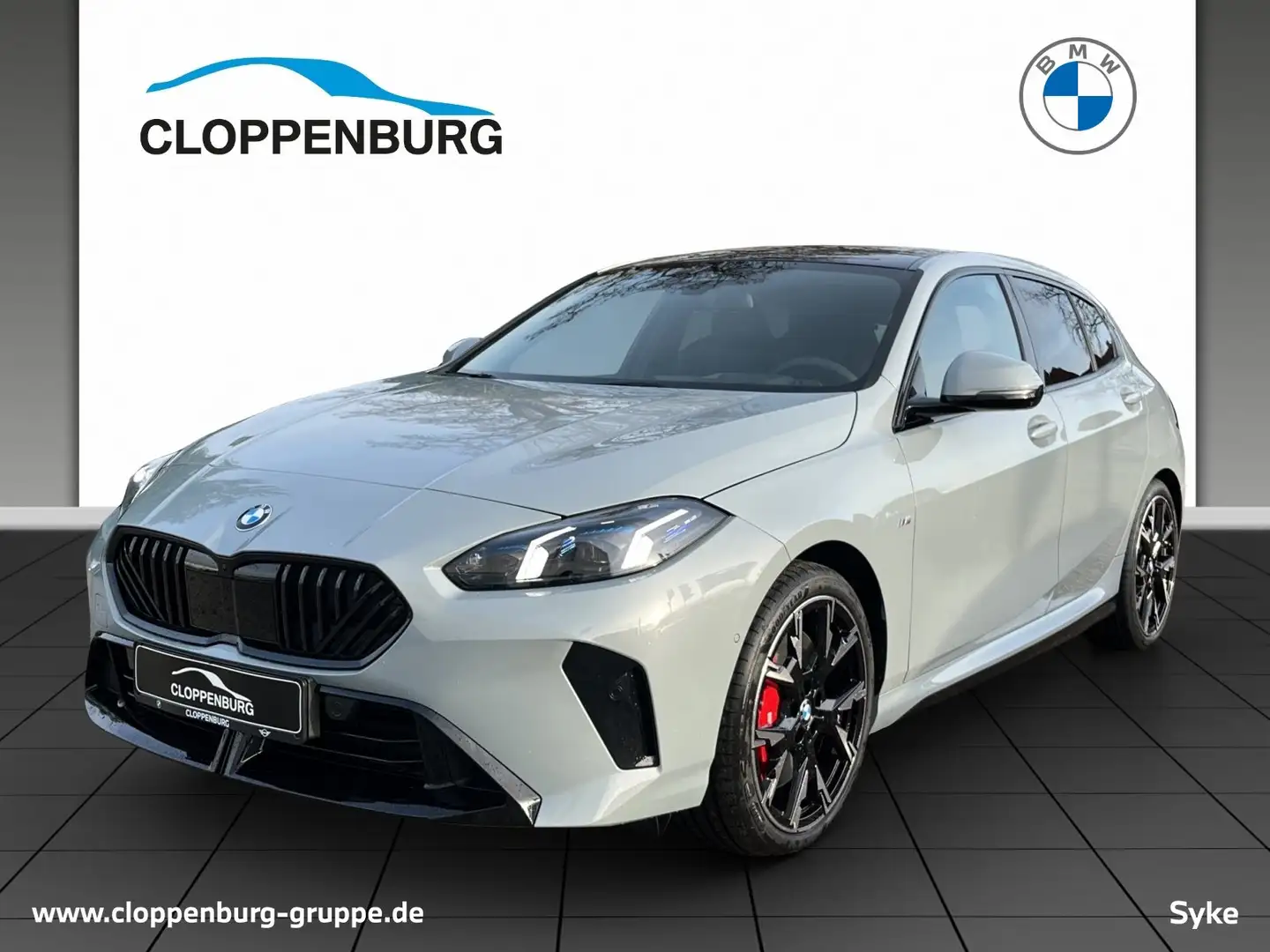 BMW 123 xDrive Sportpaket Pro AHK Pano H&K Komf.Zug  el.Si Šedá - 1
