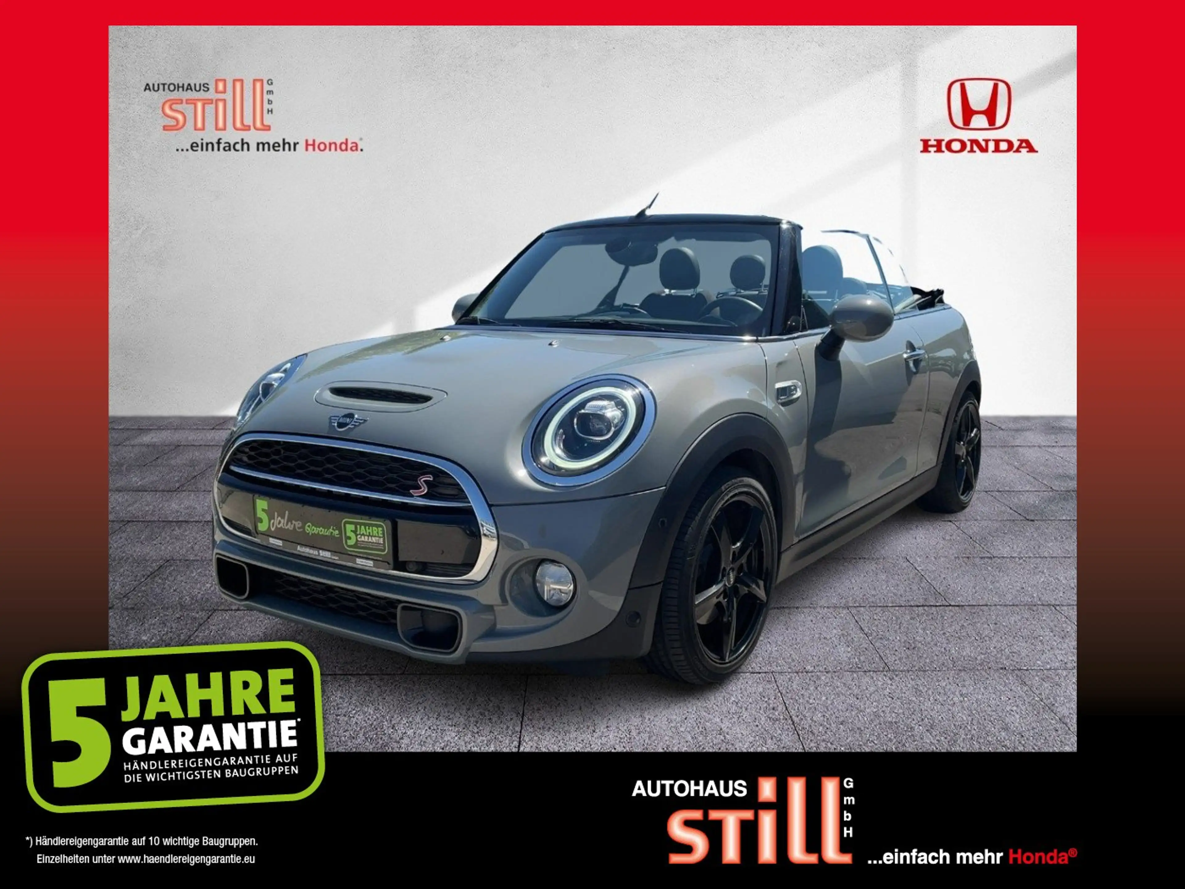 MINI Cooper S Cabrio LED+Navi+SHZ+2xKlima+KlimaA+LM