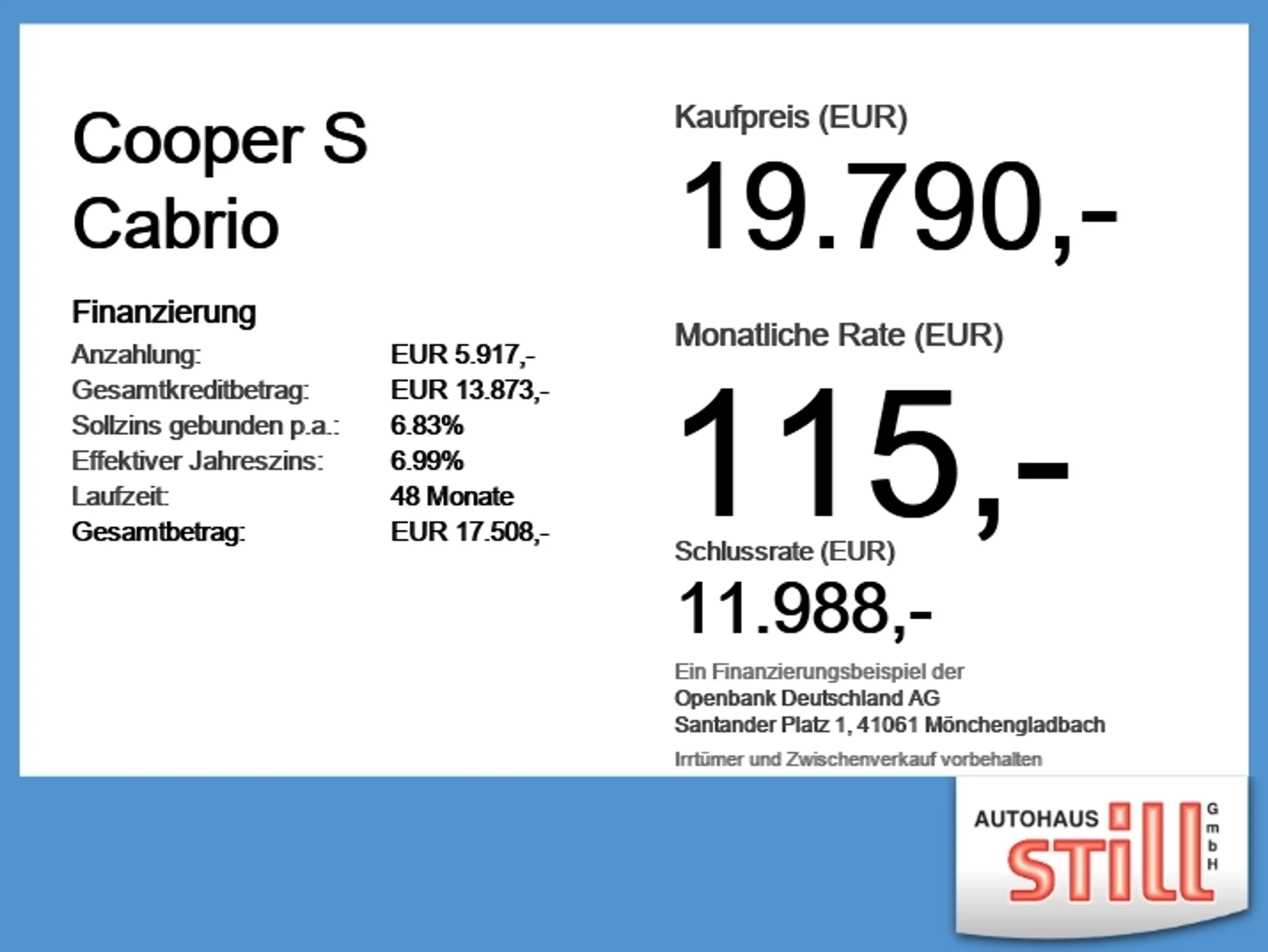 MINI Cooper S Cabrio LED+Navi+SHZ+2xKlima+KlimaA+LM — photo 6