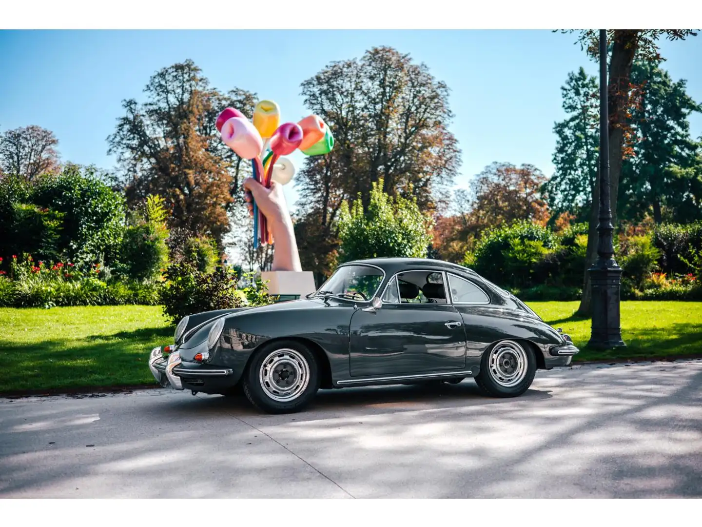 Porsche 356 C 75hp Grijs - 1