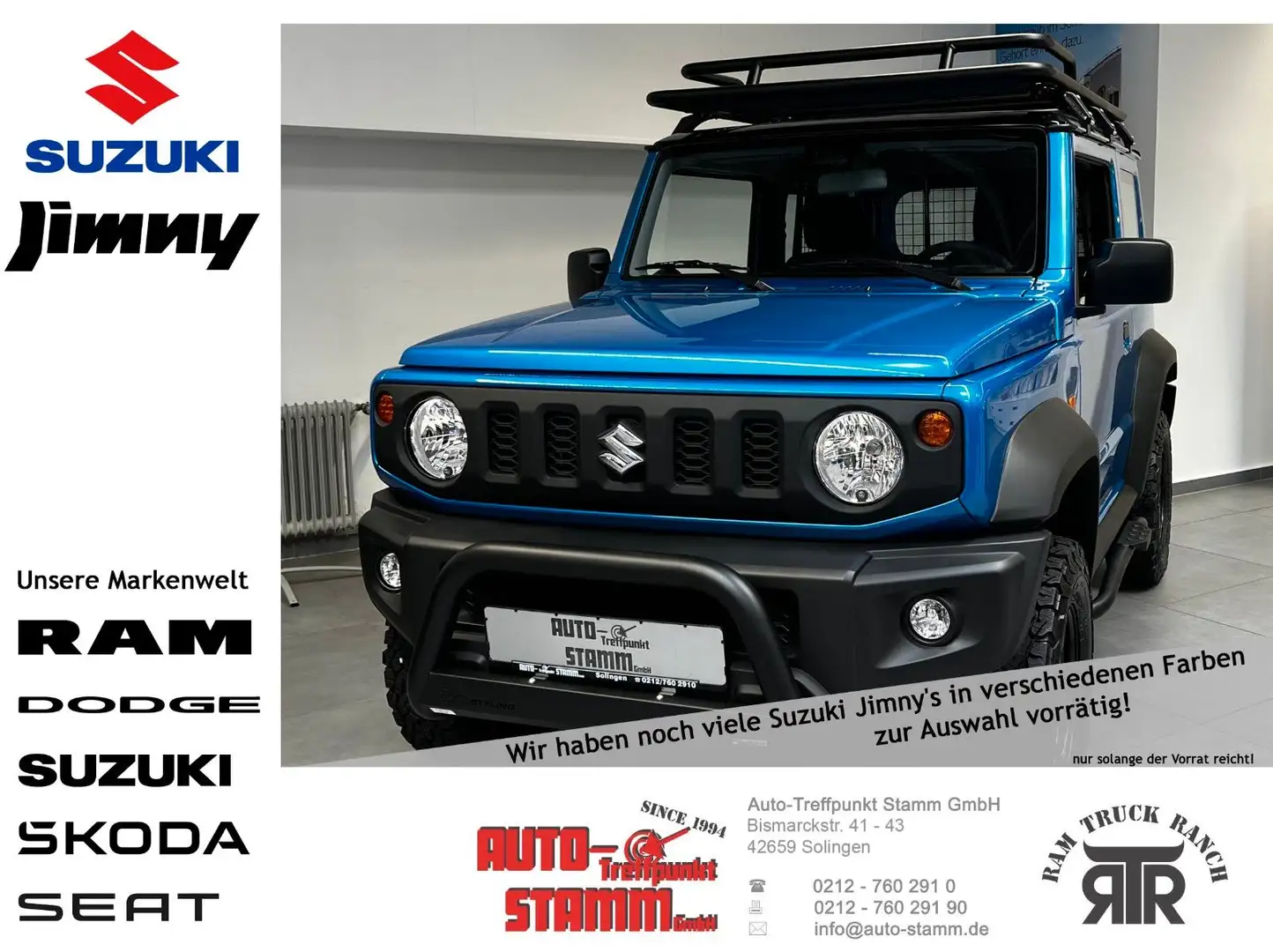 Suzuki Jimny Comfort Allgrip NFZ *RTR Sonderedition* Blau - 1