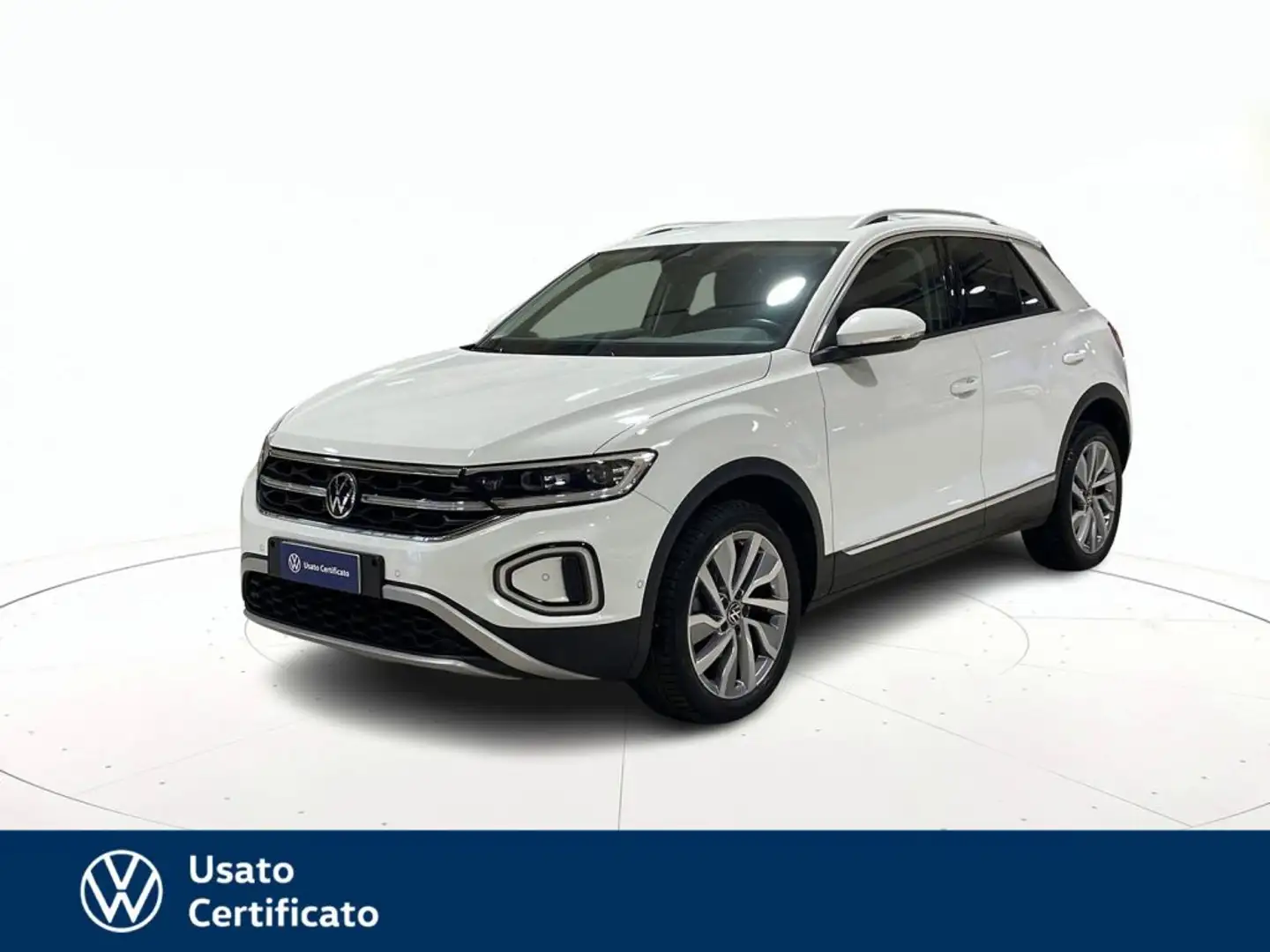 Volkswagen T-Roc 1.5 tsi style dsg Bianco - 1