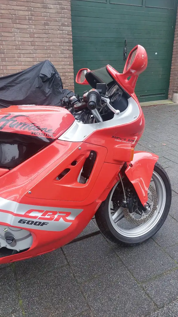 Honda CBR 600 collectors item weinig km 1987 Rouge - 1