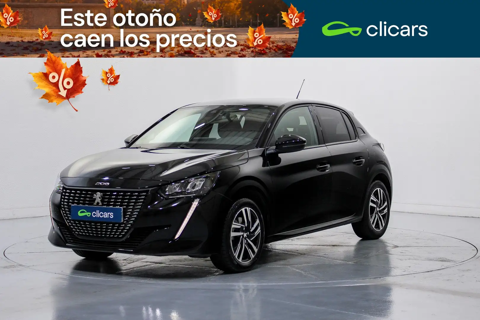Peugeot 208 1.2 Puretech S&S Allure 100 Negro - 1