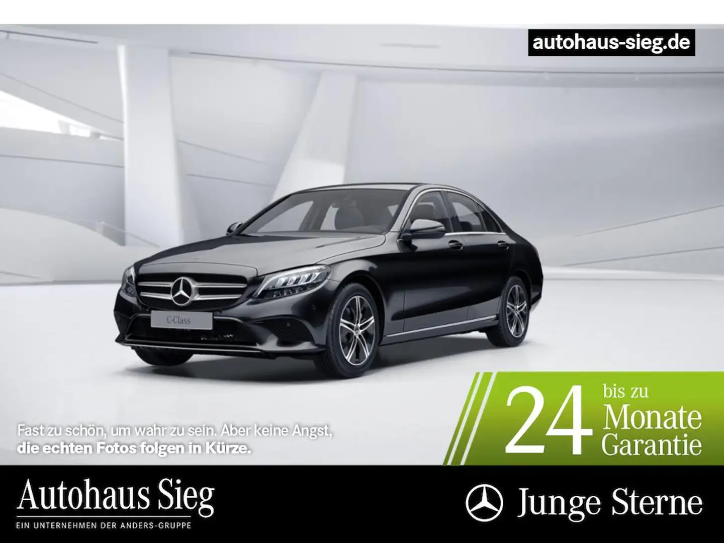 Mercedes-Benz C 200 Avantgarde+Navi+SHZ+LED+PDC+Kamera+Tempom. Negro - 1