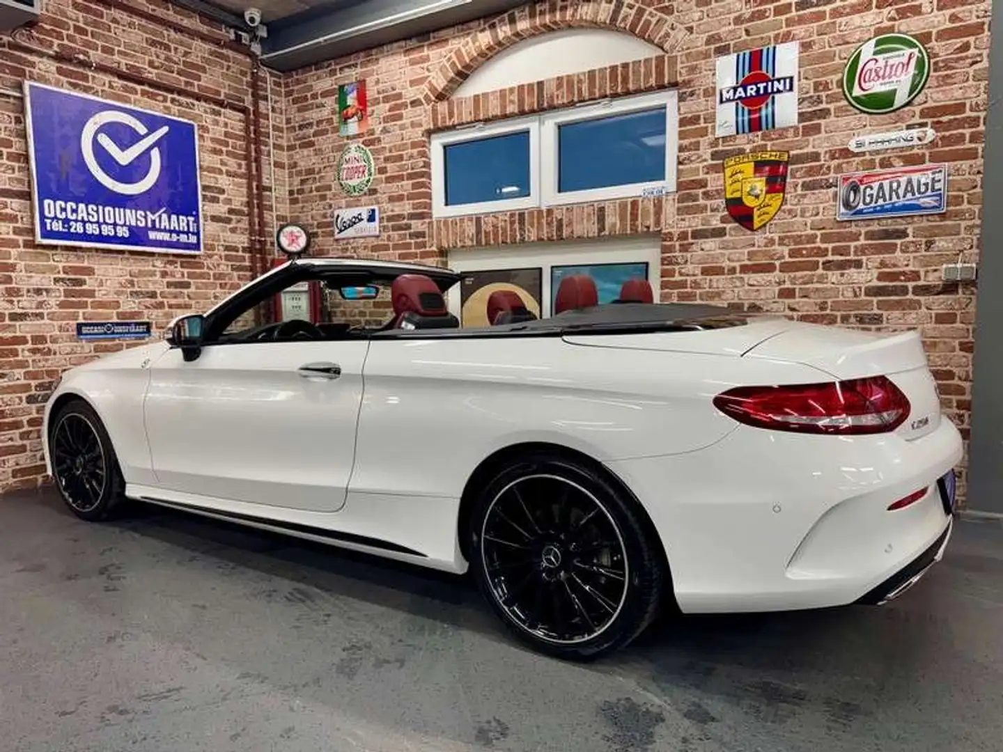 Mercedes-Benz C 250 C 250 cabrio 2.0 211cv Auto AMG-LINE Blanc - 2
