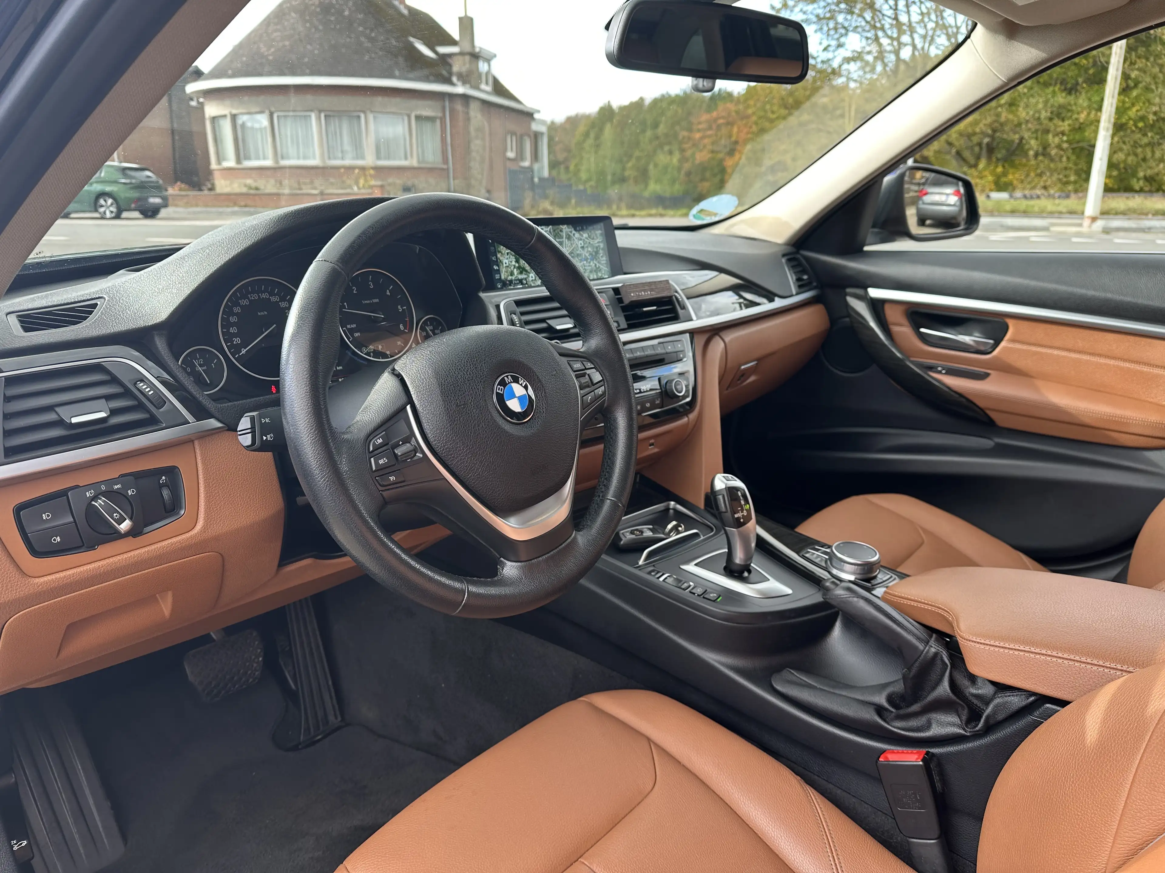 BMW 316 dA Luxury / GPS Cuir LED Caméra Cruise — photo 7