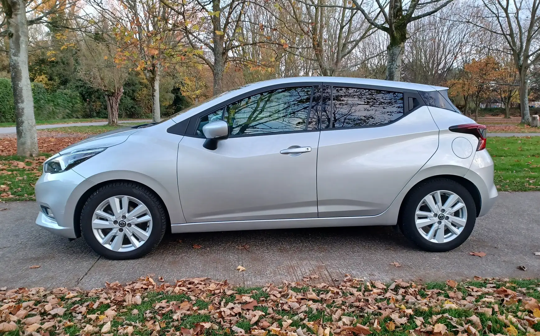 Nissan Micra Micra IG-T 100 N-Connecta Argent - 2