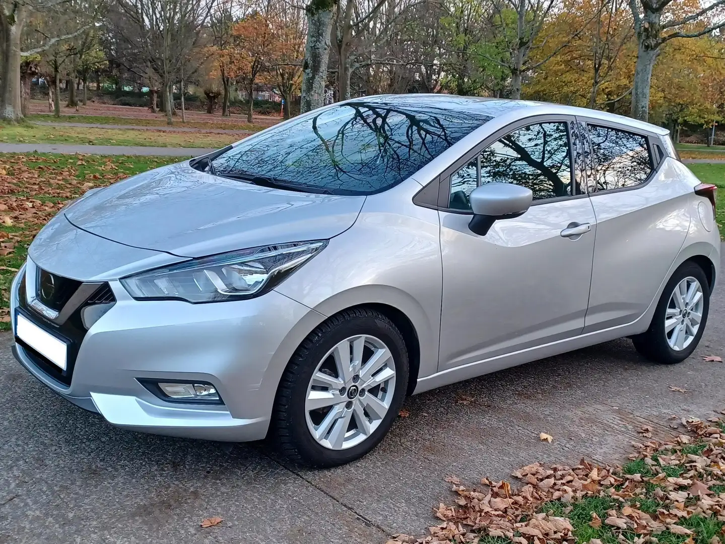 Nissan Micra Micra IG-T 100 N-Connecta Argent - 1