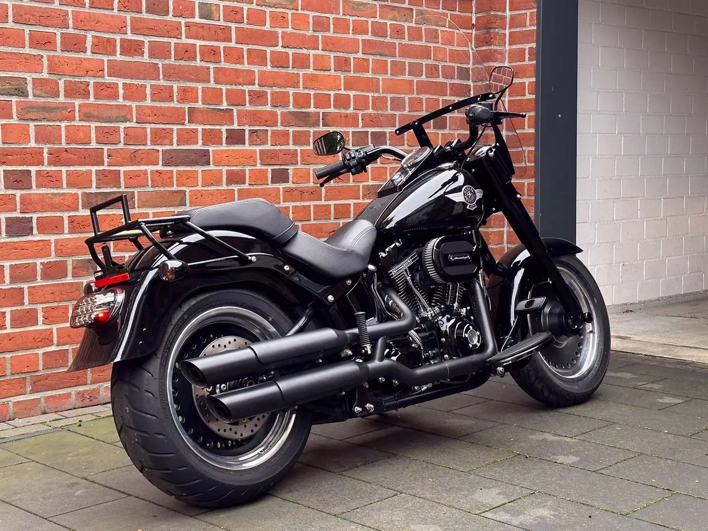 Harley-Davidson Fat Boy S Screamin Eagle 110inch Fekete - 1