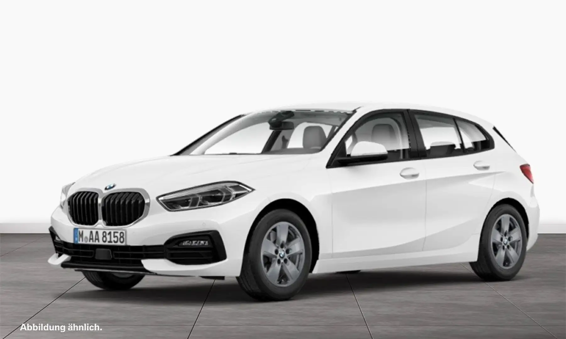 BMW 118 i Hatch Advantage DAB LED WLAN Tempomat AHK Weiß - 1