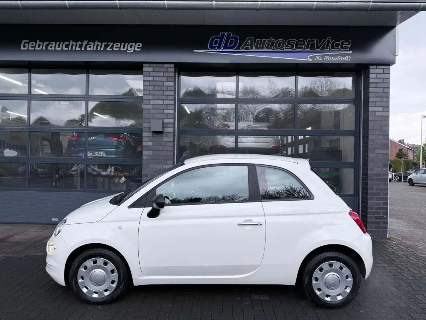 Fiat 500 Cult  Mild-Hybrid Blanc - 2