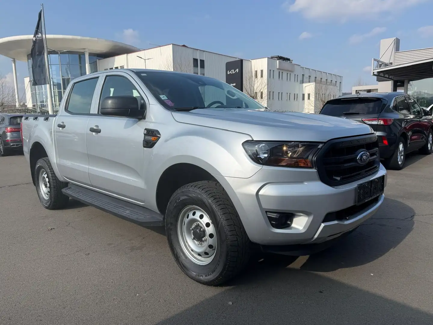 Ford Ranger Doppelkabine XL 4x4 2,0 EcoBlue Silber - 1