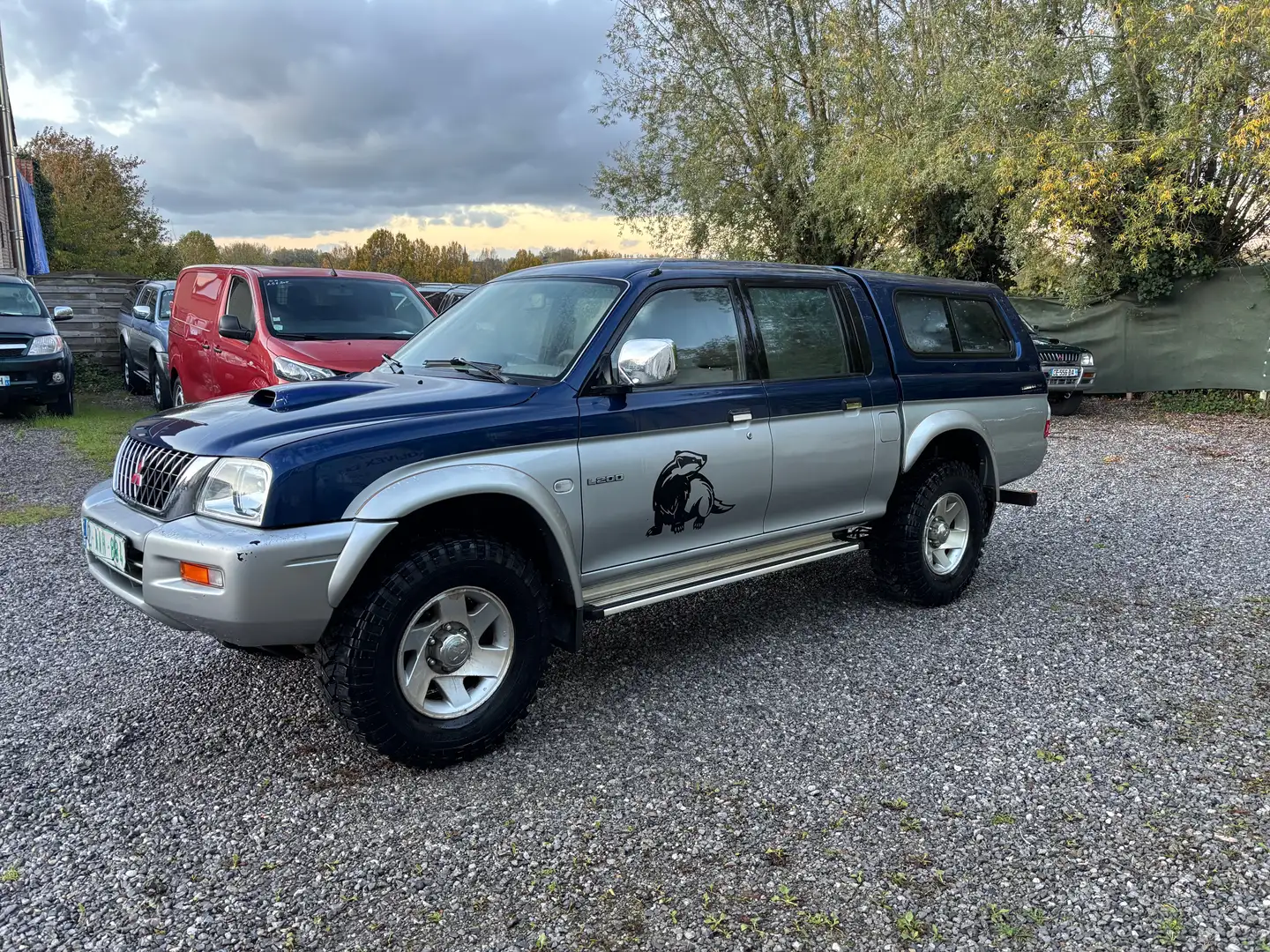 Mitsubishi L200 Double cabine climatisation Blauw - 2