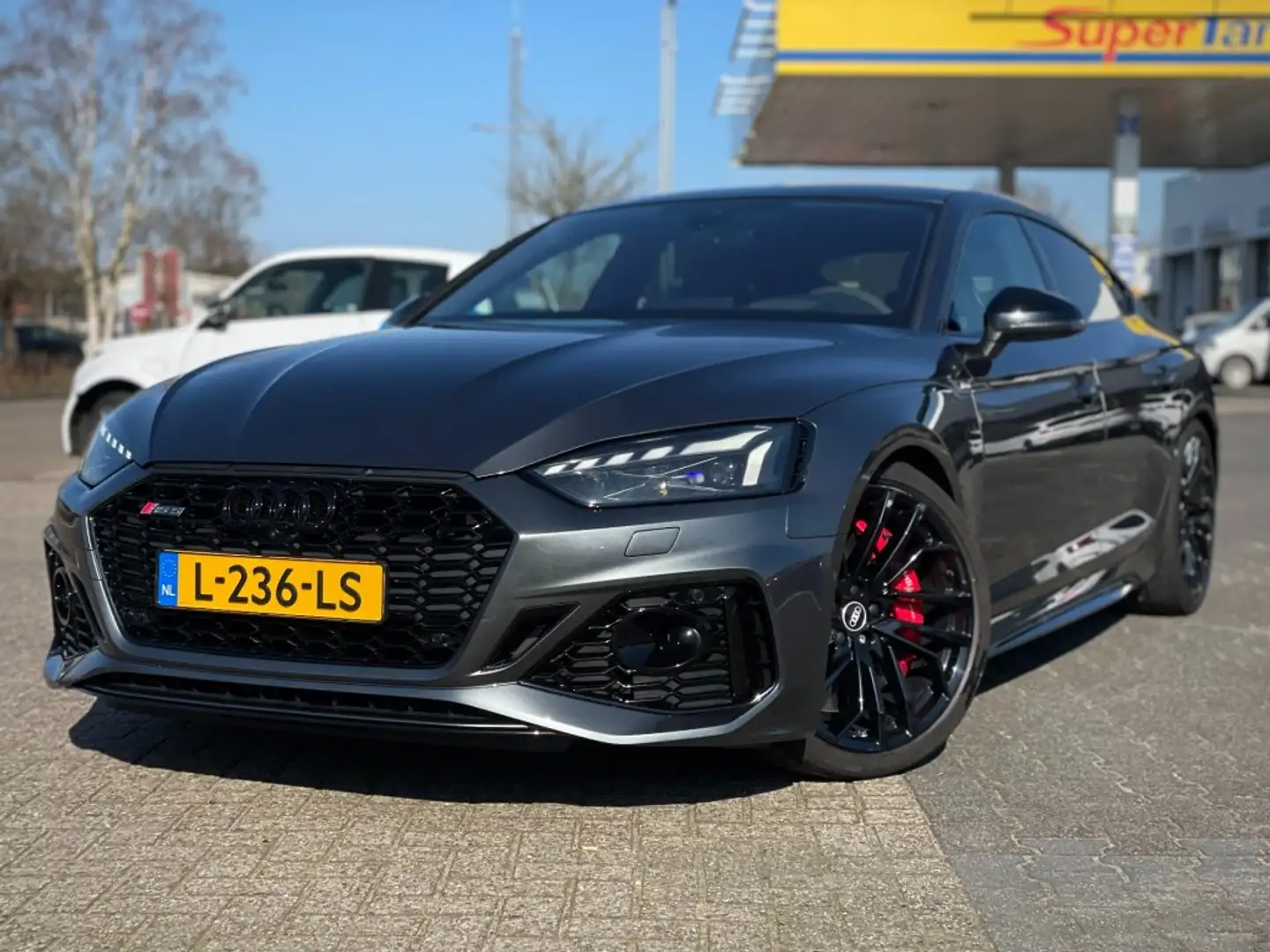 Audi RS5 2.9 TFSI DSG 450PK HUD B&O PANODAK MASSAGESTOELEN Gris - 1