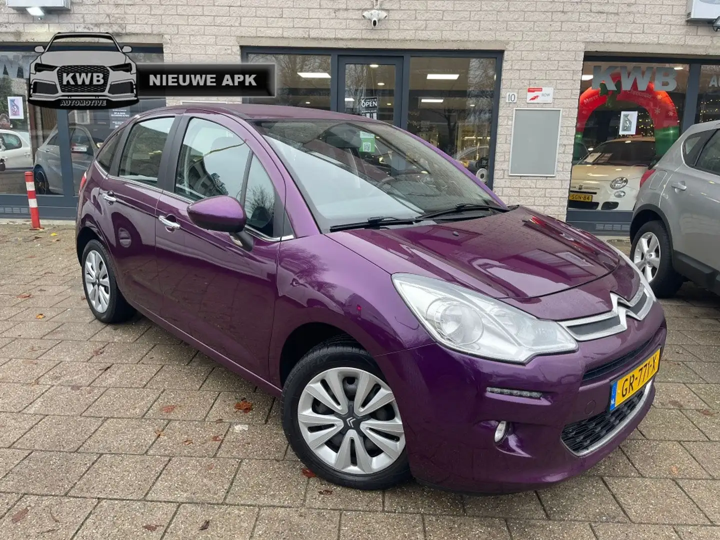 Citroen C3 1.0 PureT Collection Unieke kleur NAP Airco Paars - 1