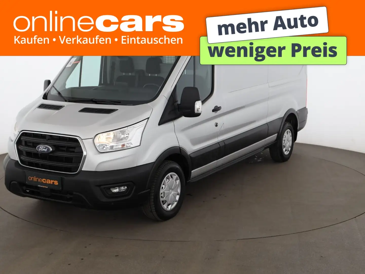 Ford Transit Kasten 2.0 TDCi Trend 4x4 AHK NAVI R-CAM Silber - 1