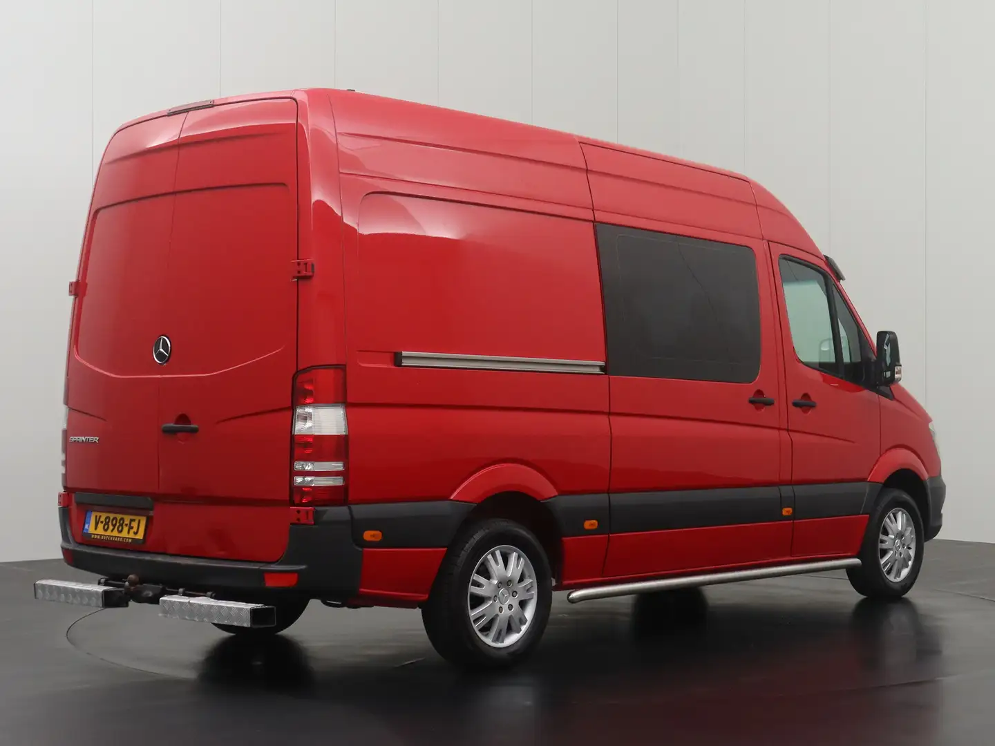 Mercedes-Benz Sprinter 316CDI Automaat L2H2 Dubbele Cabine | Euro 6 | Air Rood - 2