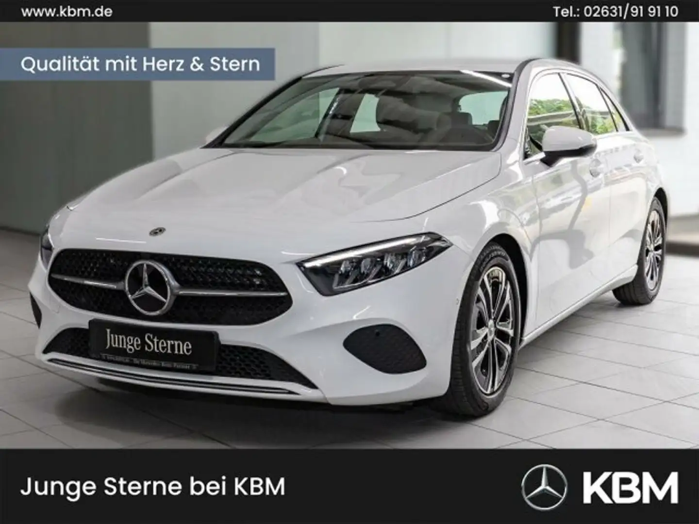 Mercedes-Benz A 180 A 180 PROGRESSIVE ADV°FAHRASSISTENZ-P°VOLLDIGI° Weiß - 1