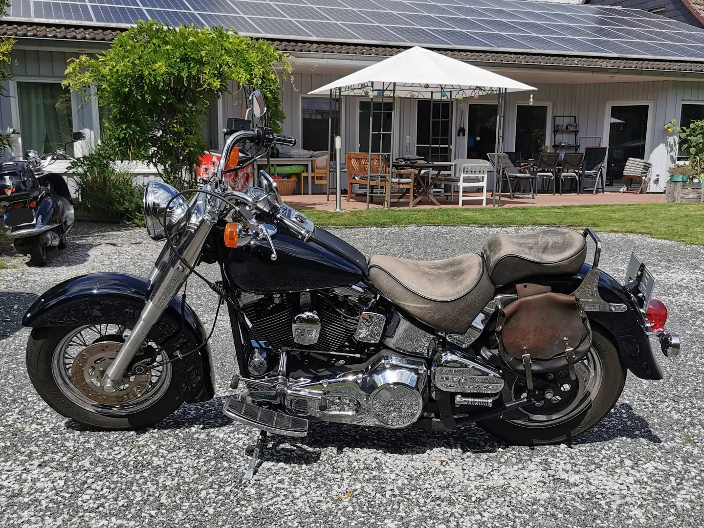Harley-Davidson Heritage Softail FXST Fekete - 1