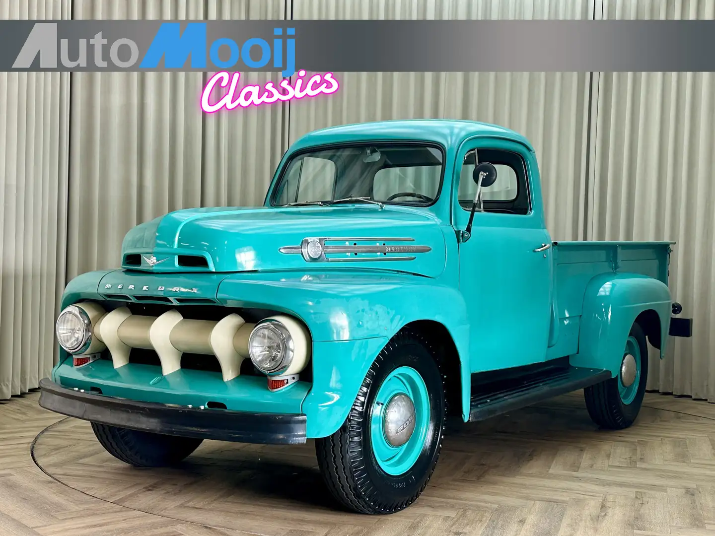 Ford F 1 USA Mercury M3 Pick Up / Zeer mooi / Flathead V8 / Groen - 1