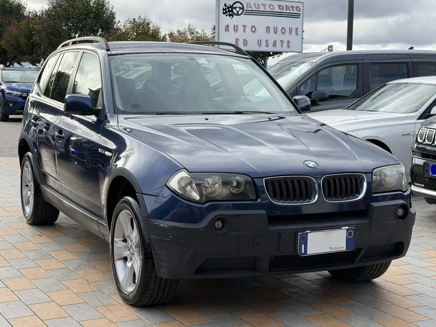 BMW X3 xDrive 2.0 D 150 cv. ELETTA (Auto da ripristinare) Blu/Azzurro - 2