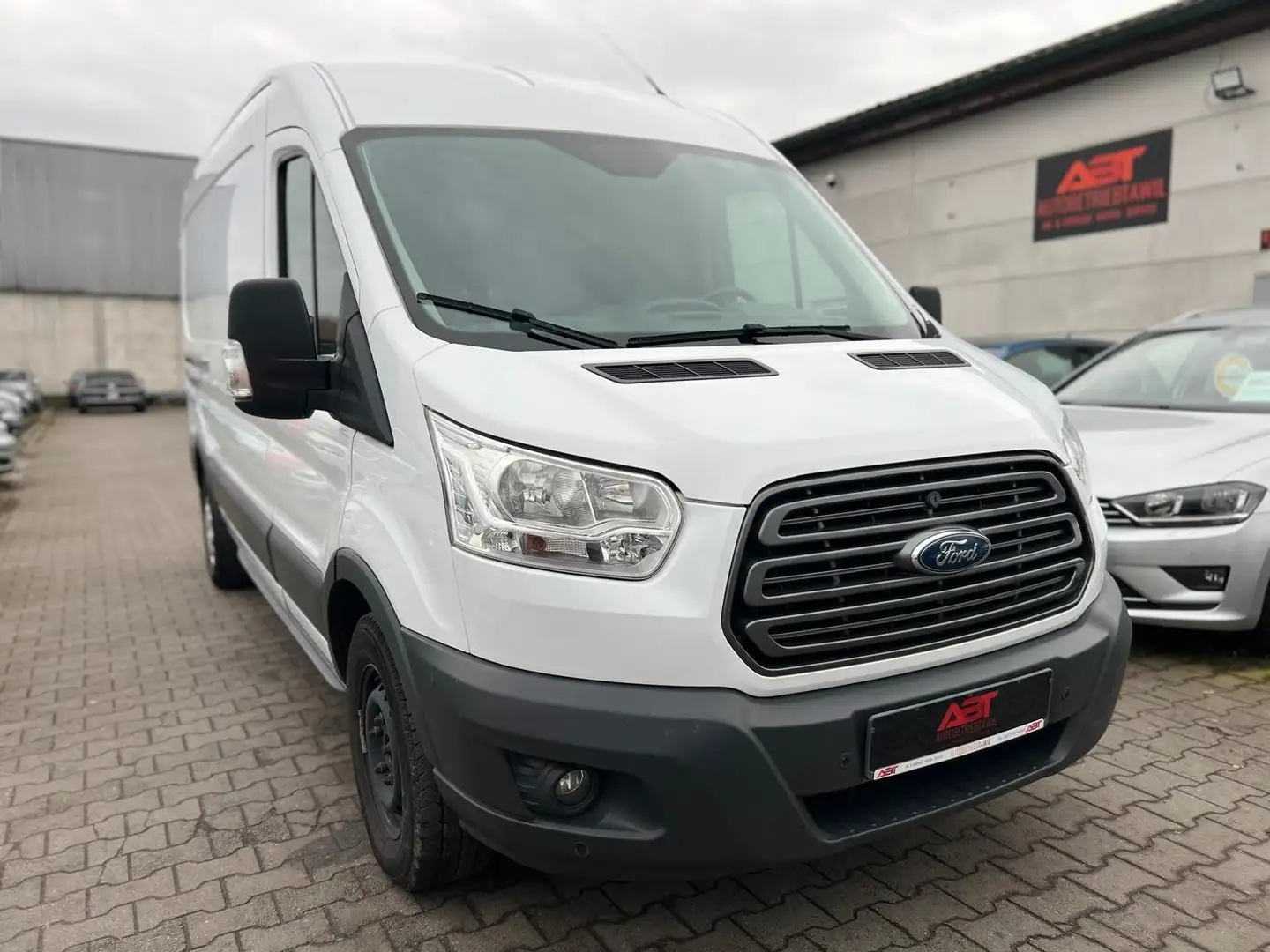 Ford Transit 350 L3H2 2.0TDCI FWD Kasten, Klima, PDC Blanco - 1