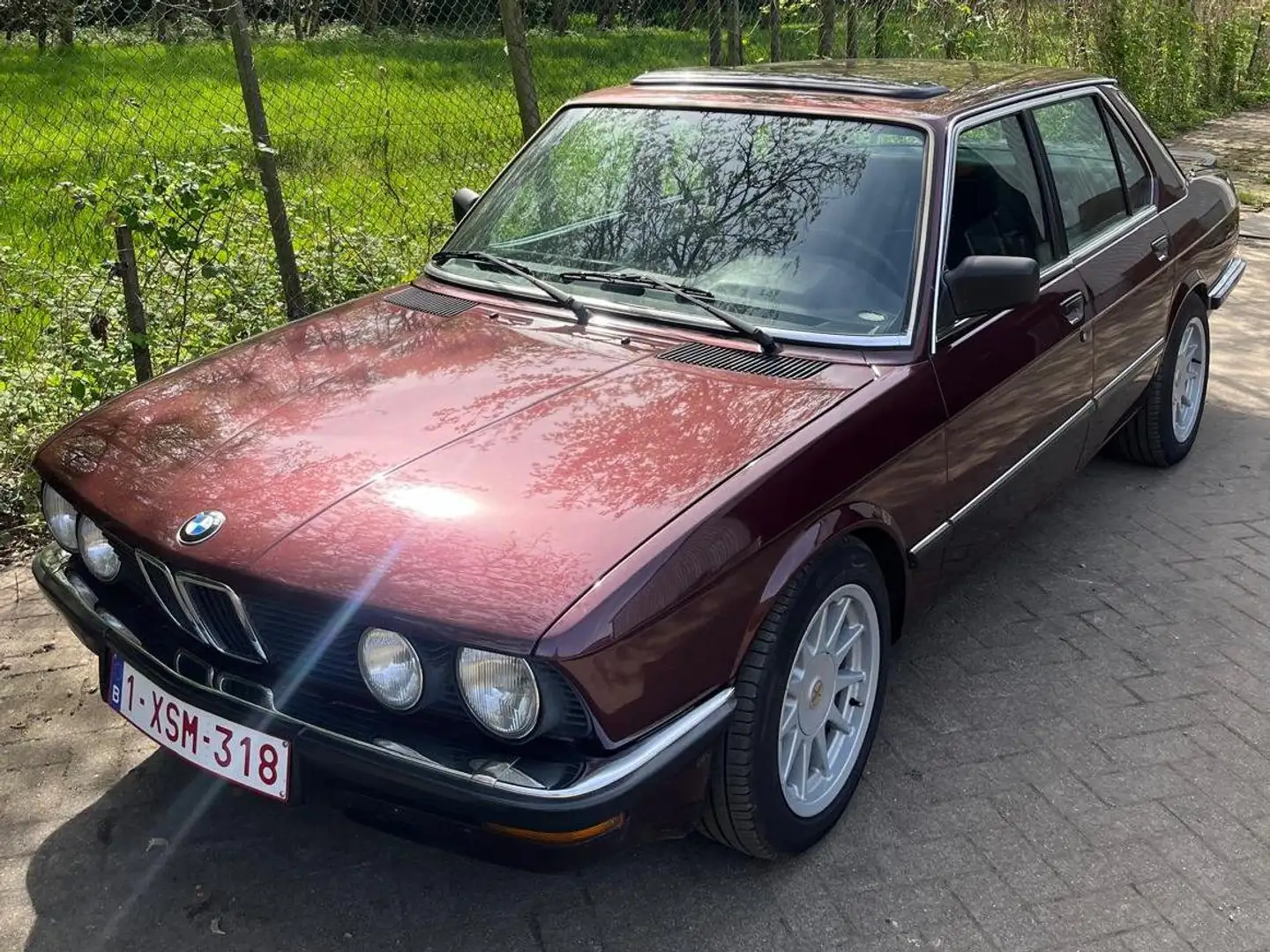 BMW 520 E28 520i crvena - 1