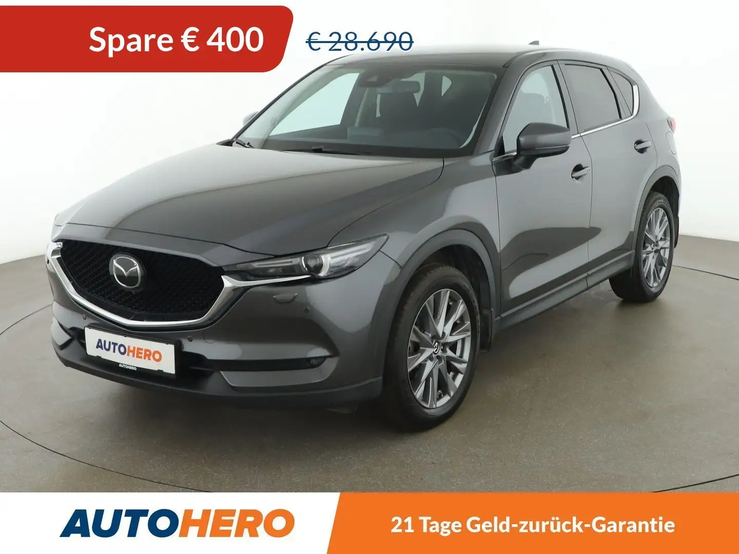 Mazda CX-5 2.0 Revolution AWD Aut. *HUD*LED*ACC*NAVI*360°* Gris - 1