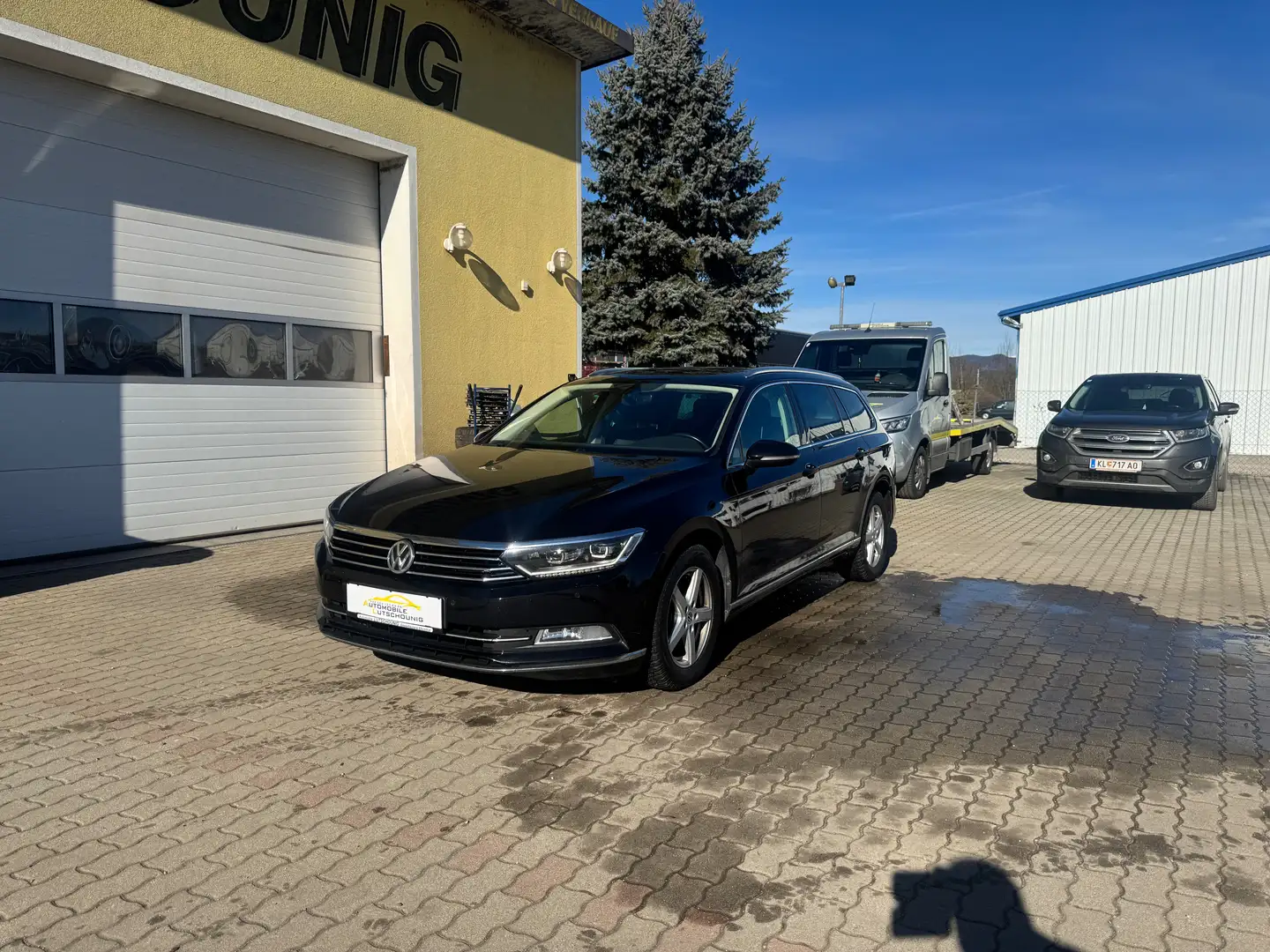 Volkswagen Passat Variant VW Passat Kombi 2.0 TDI Sky DSG Schwarz - 2