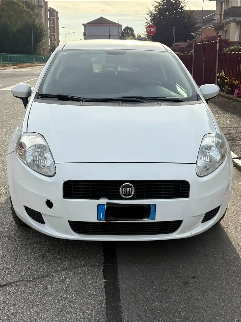 Fiat Grande Punto Grande Punto 3p 1.3 mjt 16v Dynamic 90cv 6m FL Bianco - 2